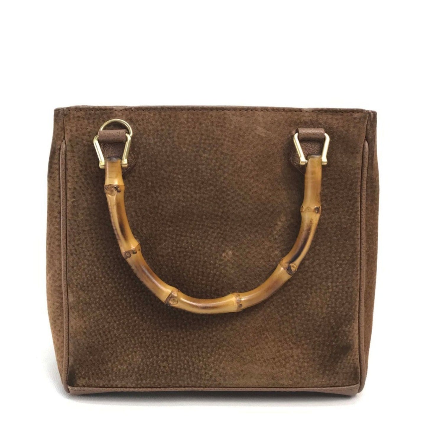 Gucci Brown Bamboo Handbag Shoulder Bag