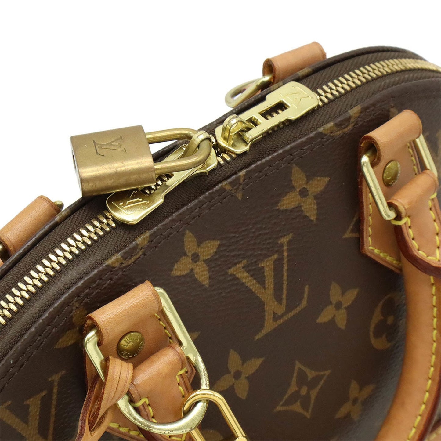 Louis Vuitton Brown Monogram Handbag Shoulder Bag
