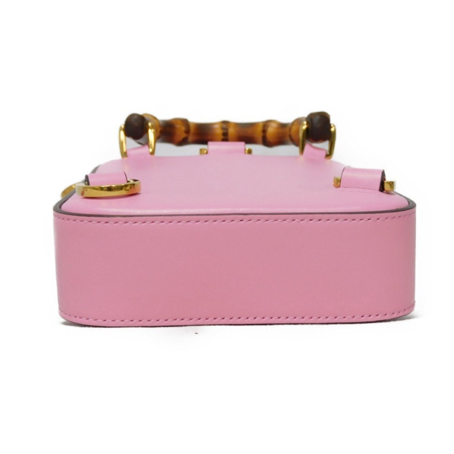 Gucci Pink Leather Handbag Shoulder Bag