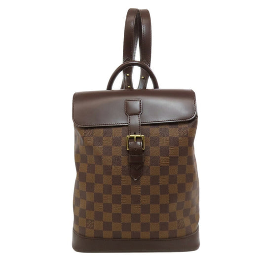 Louis Vuitton Brown Ebene Damier Canvas Backpack ()