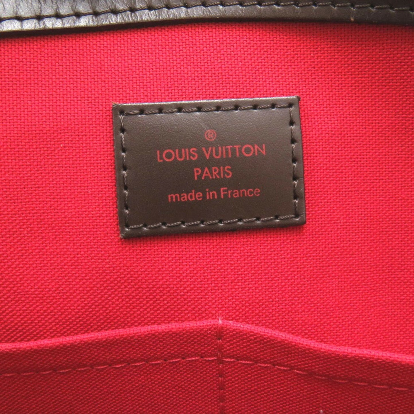 Louis Vuitton Ebene Damier Canvas Shoulder Bag