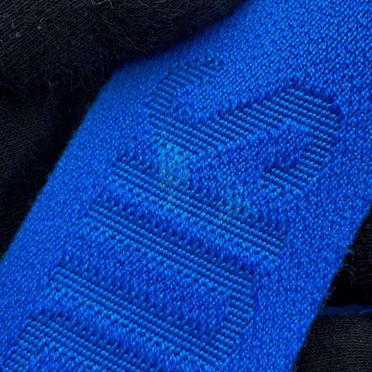 Louis Vuitton Blue Leather Shoulder Bag