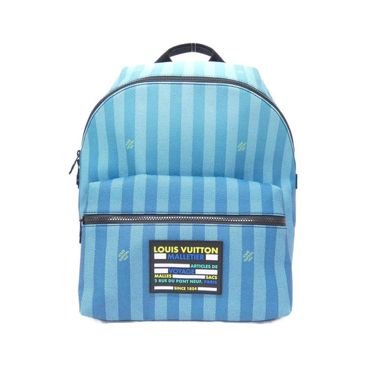 Louis Vuitton Silver Coated Canvas Backpack ()