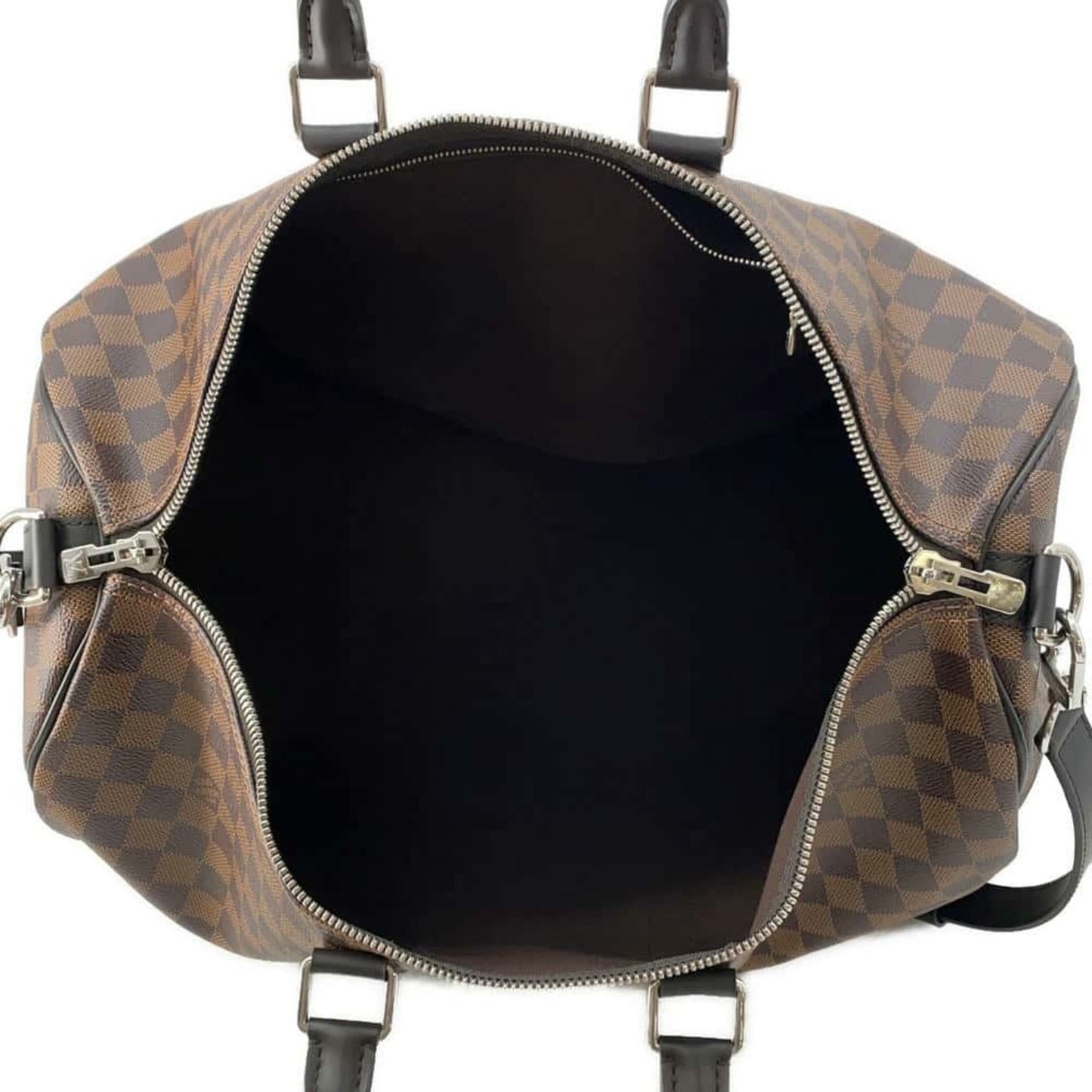 Louis Vuitton Brown Damier Canvas Boston Bag Shoulder Bag