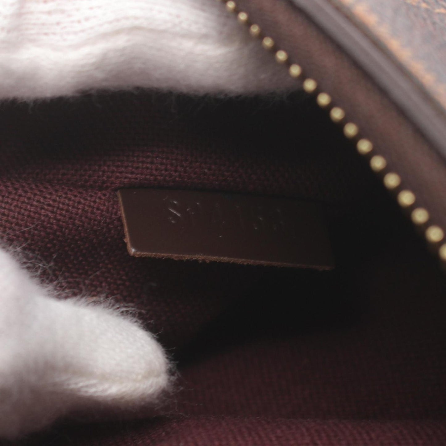 Louis Vuitton Brown Pvc Leather Shoulder Bag