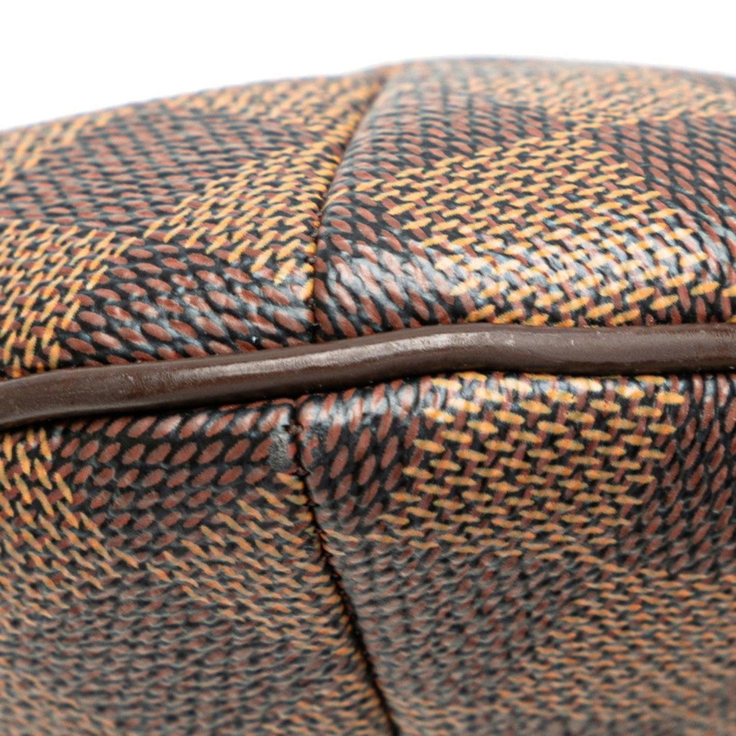 Louis Vuitton Brown Pvc Leather Shoulder Bag