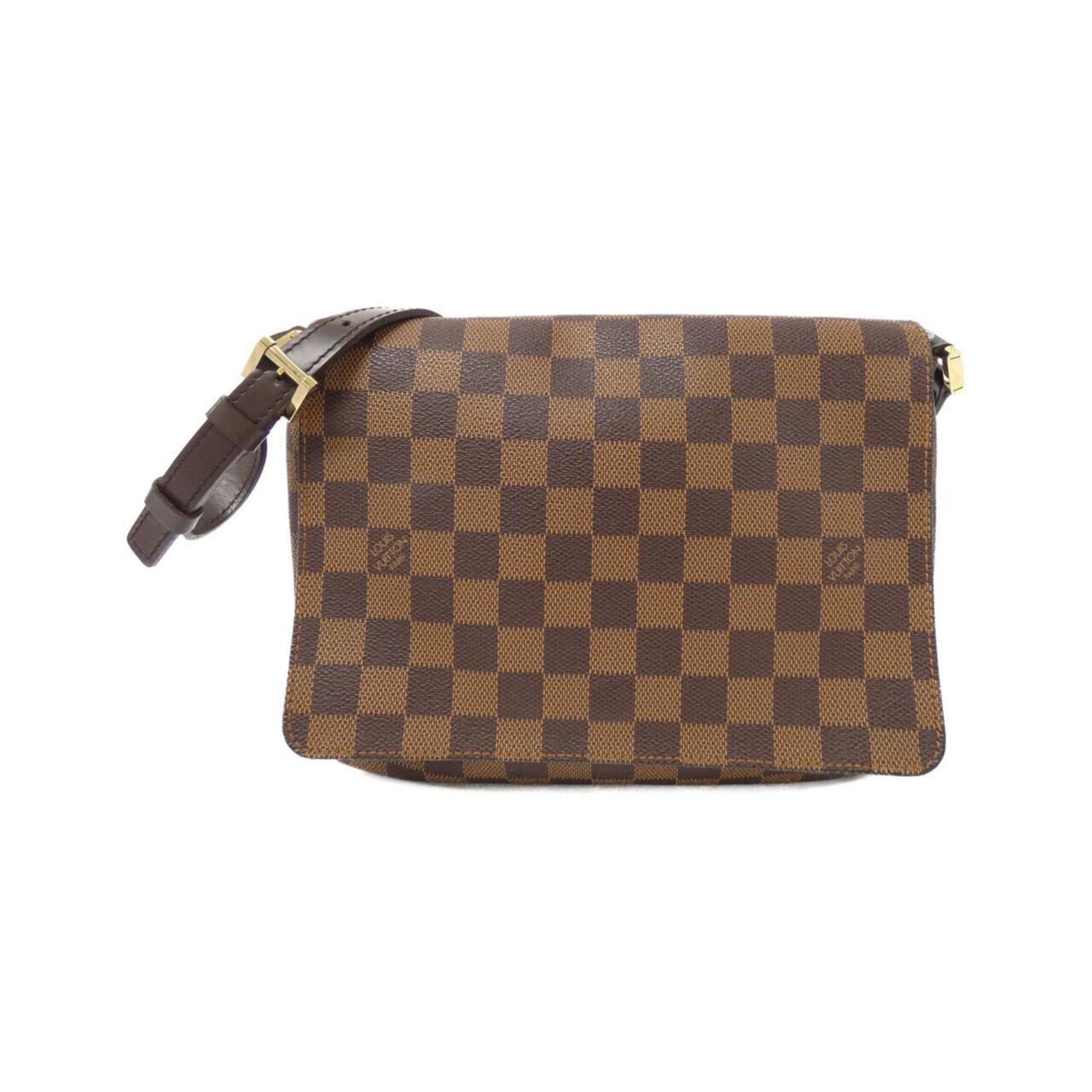 Louis Vuitton Damier Ebene Coated Canvas Shoulder Bag ()