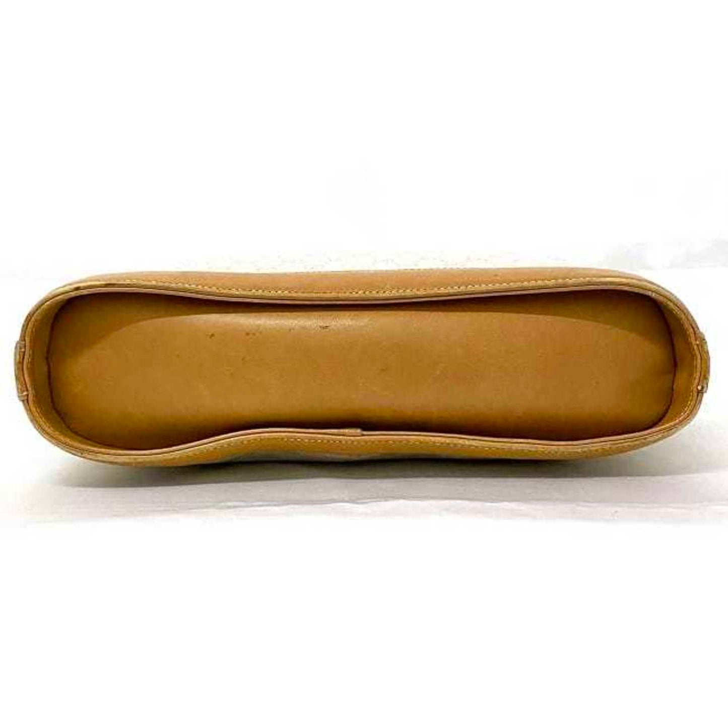 Gucci Beige Brown Pvc Leather Shoulder Bag