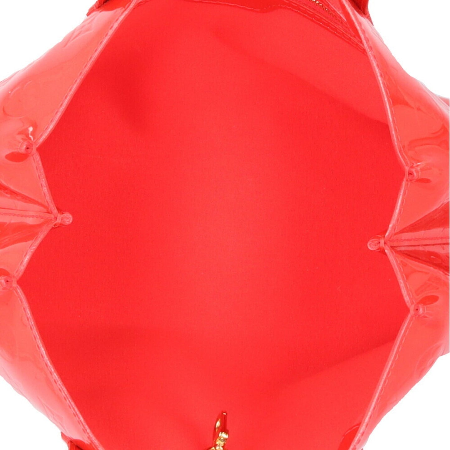 Louis Vuitton Red Color Rouge Grenadine Monogram Vernis Shoulder Bag