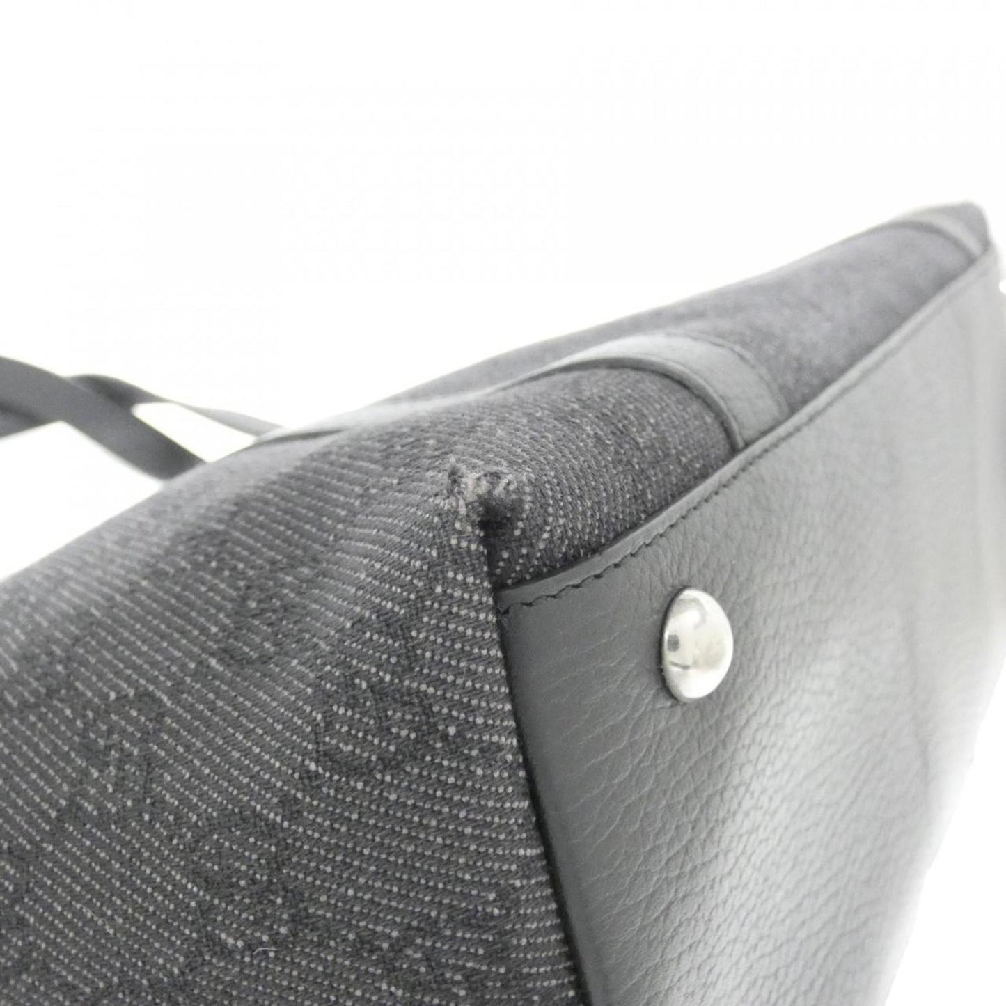 Gucci Black Denim Shoulder Bag