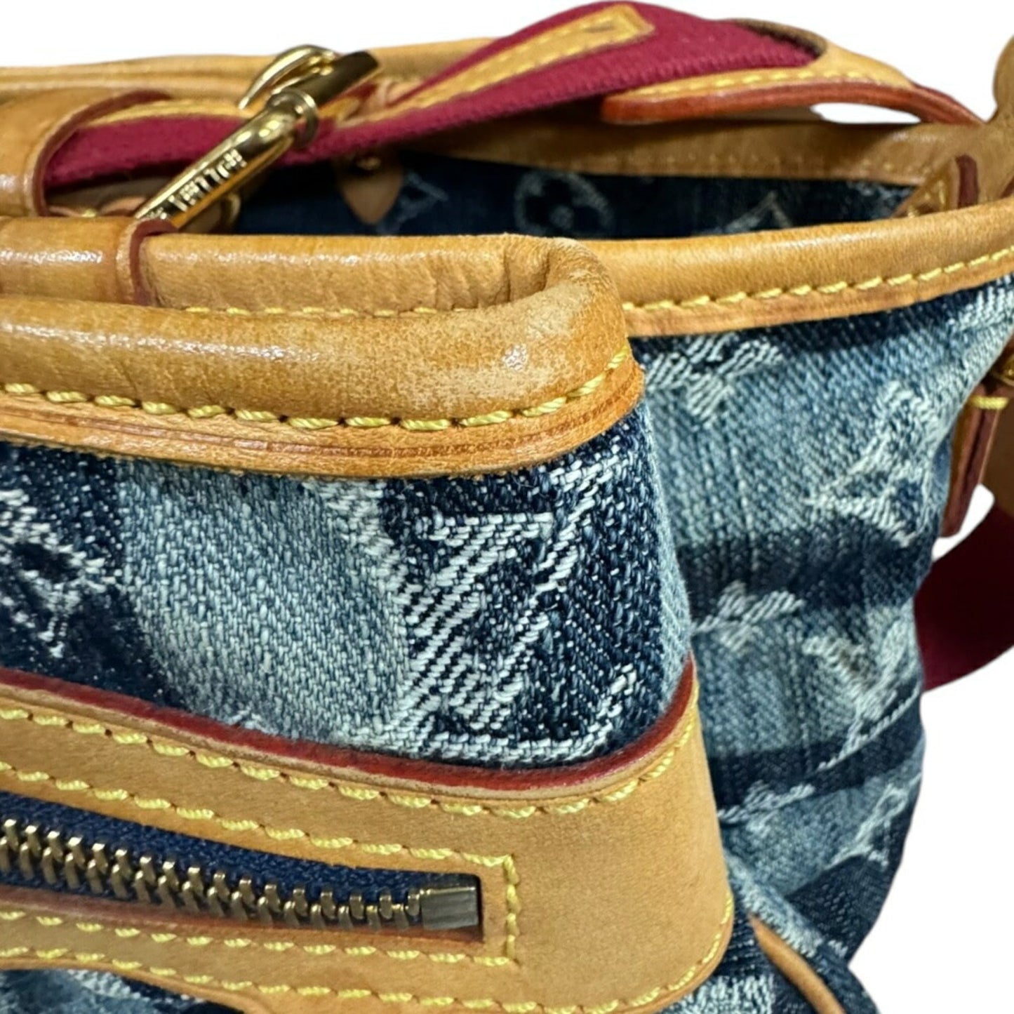 Louis Vuitton Blue Monogram Denim Shoulder Bag
