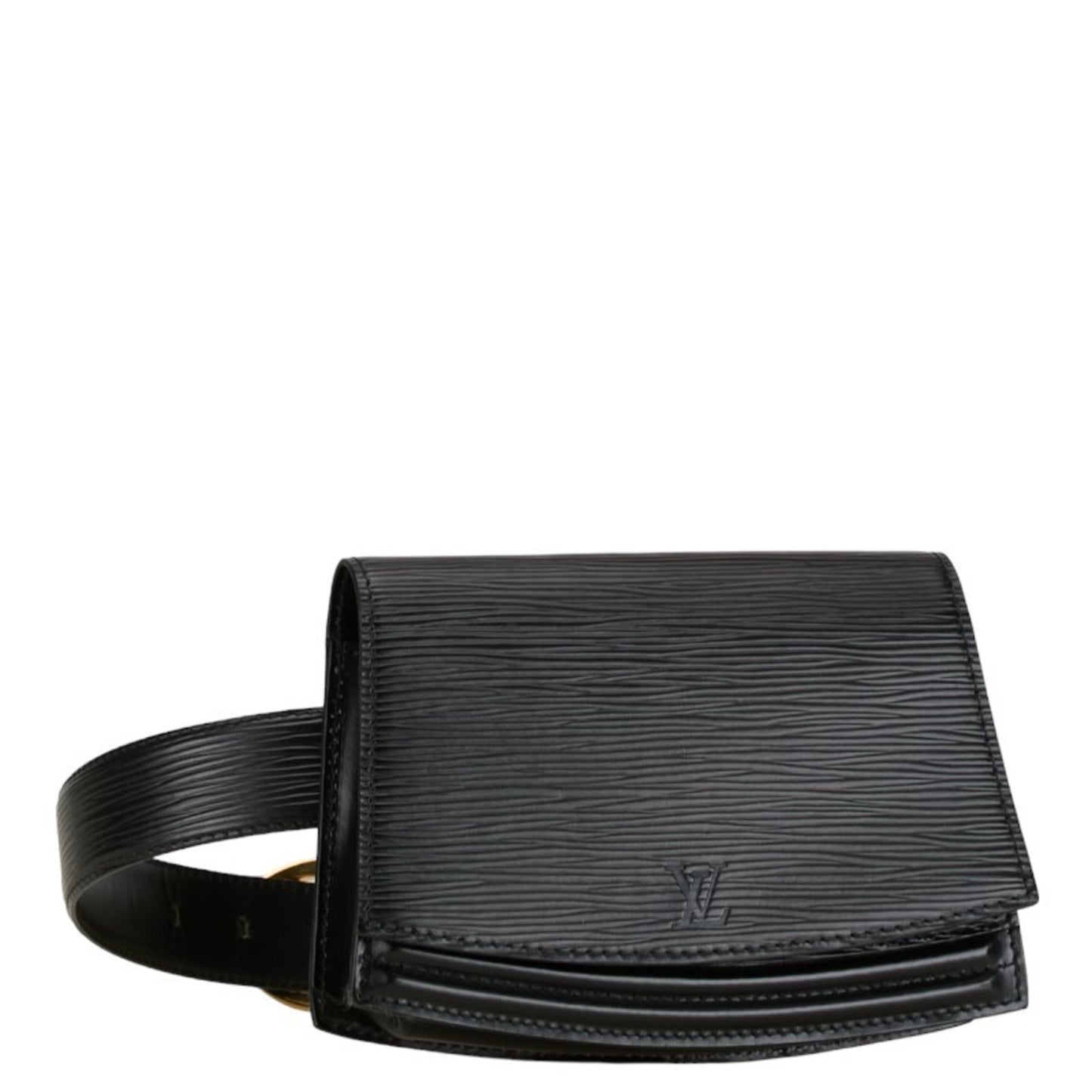 Louis Vuitton Black Noir Leather Shoulder Bag