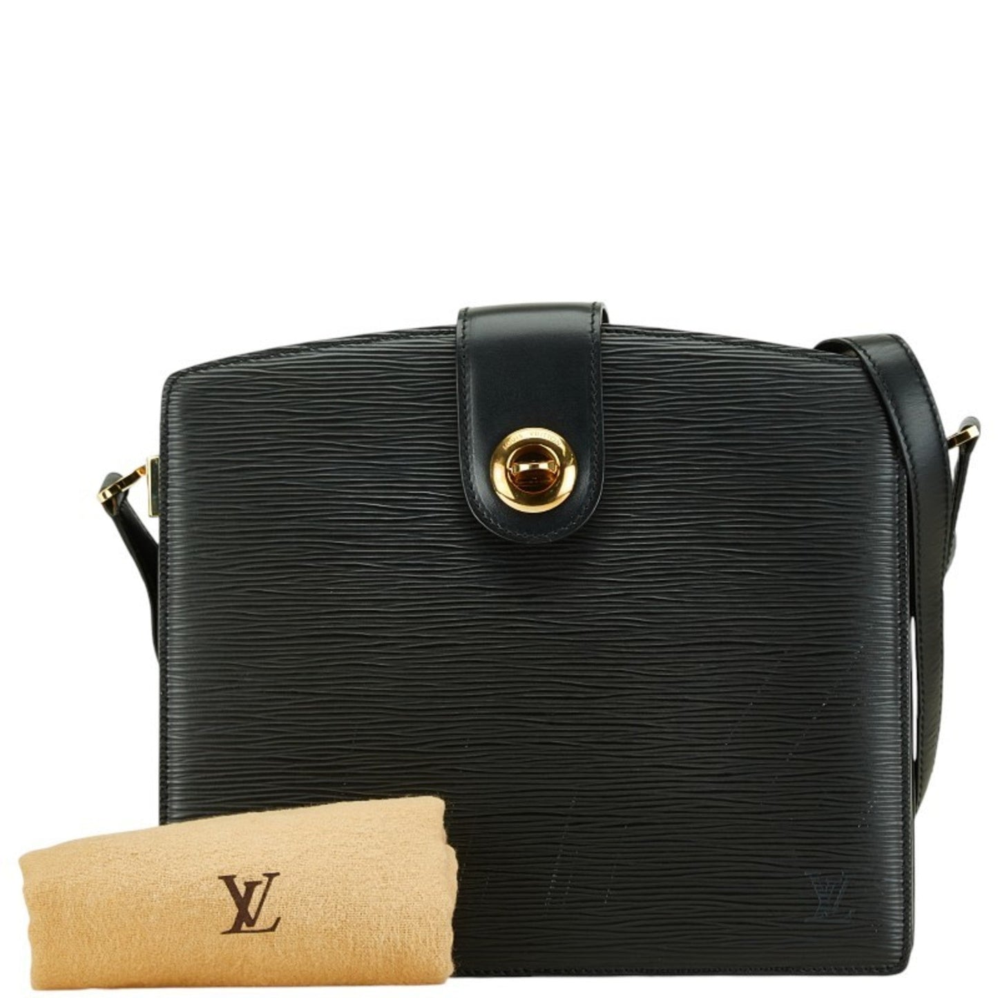 Louis Vuitton Epi Black Noir Epi Leather Shoulder Bag