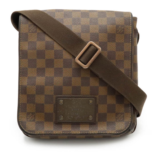 Louis Vuitton Brown Pvc Shoulder Bag ()