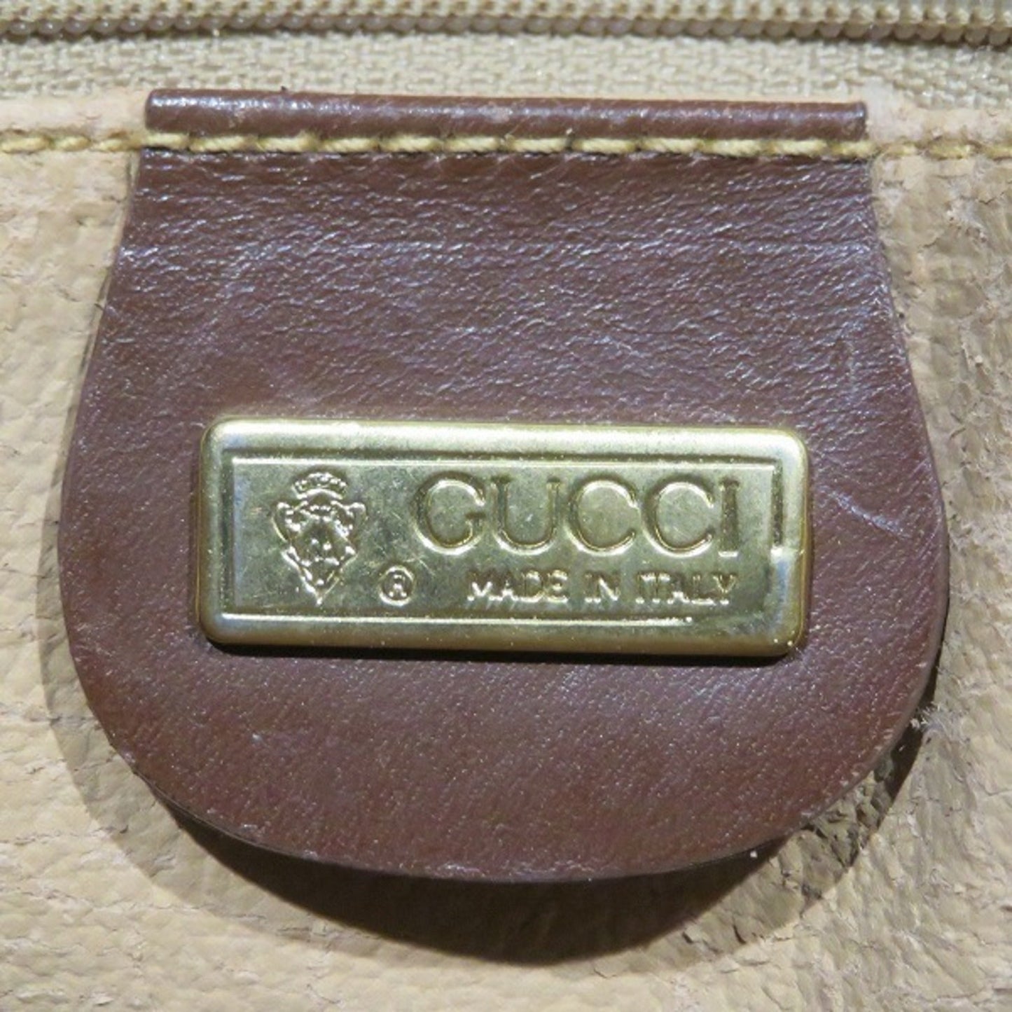 Gucci Black Pvc Leather Shoulder Bag Tote Bag
