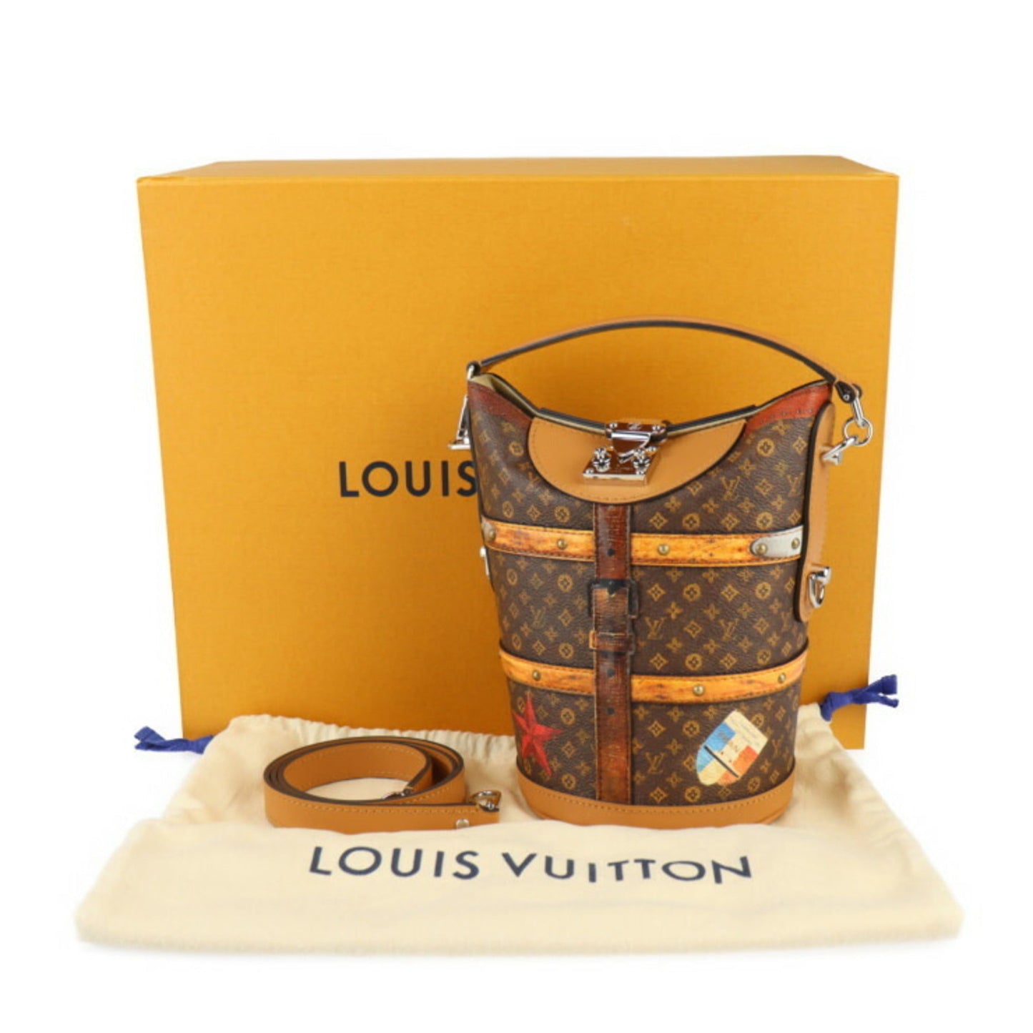 Louis Vuitton Monogram Brown Monogram Handbag Shoulder Bag Tote Bag