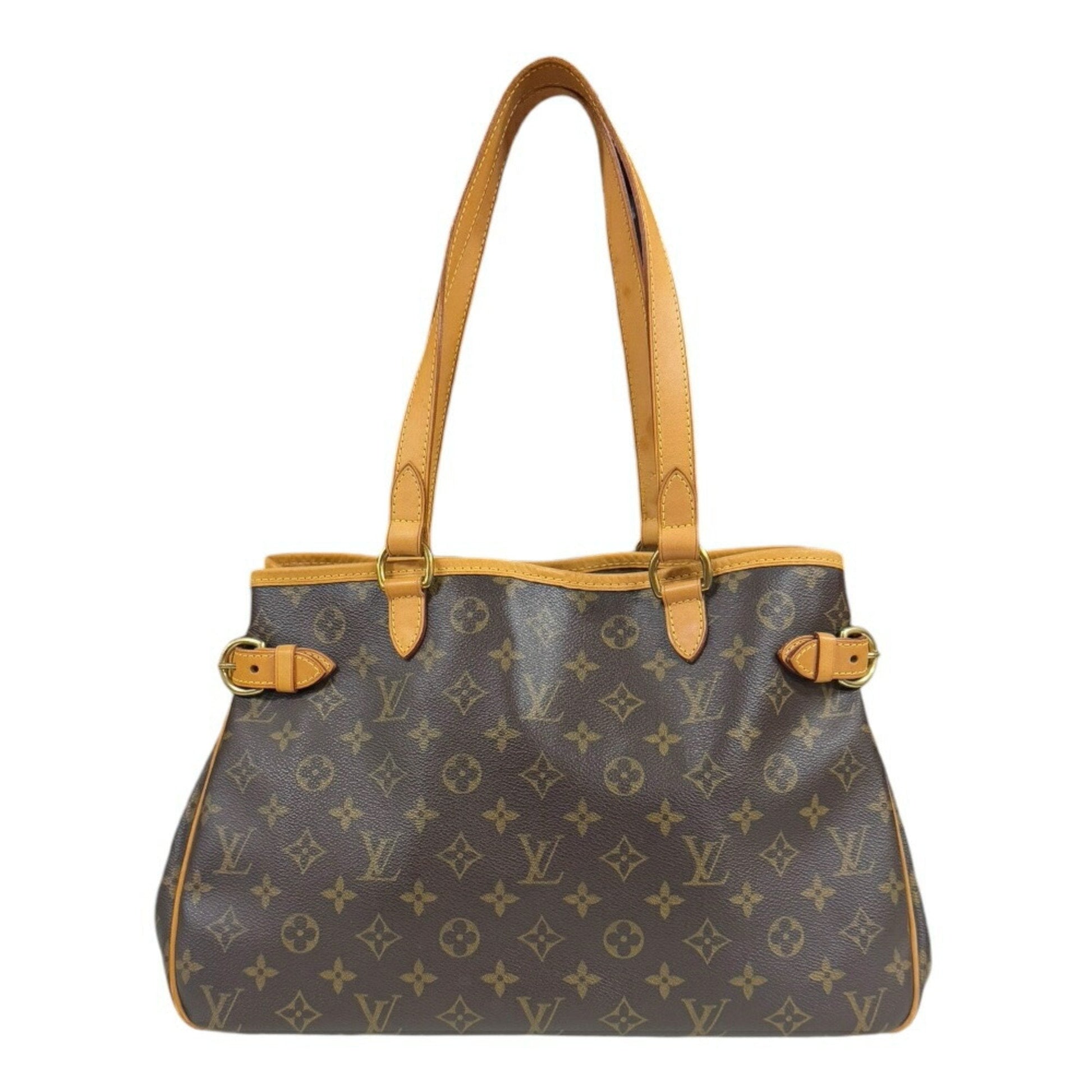 Louis Vuitton Brown Monogram Canvas Shoulder Bag ()