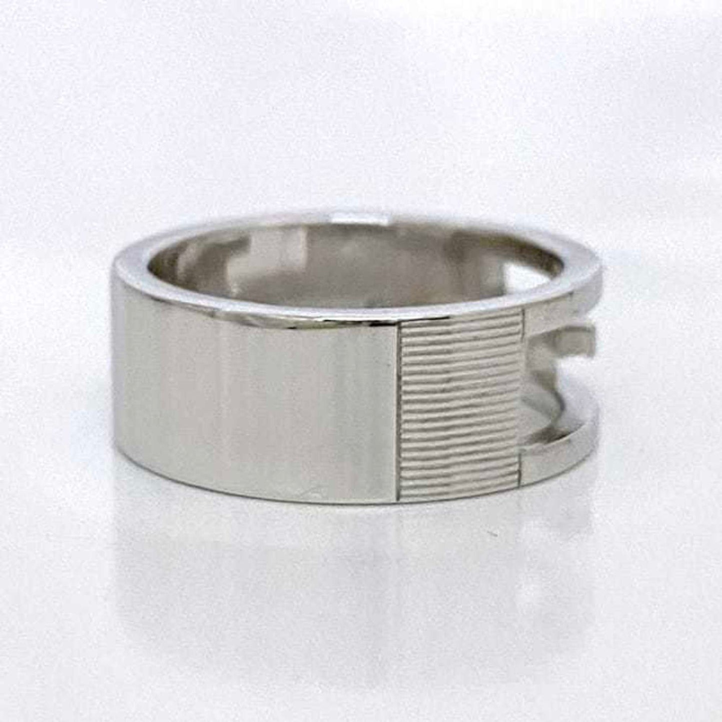 Gucci Silver Silver Band Ring