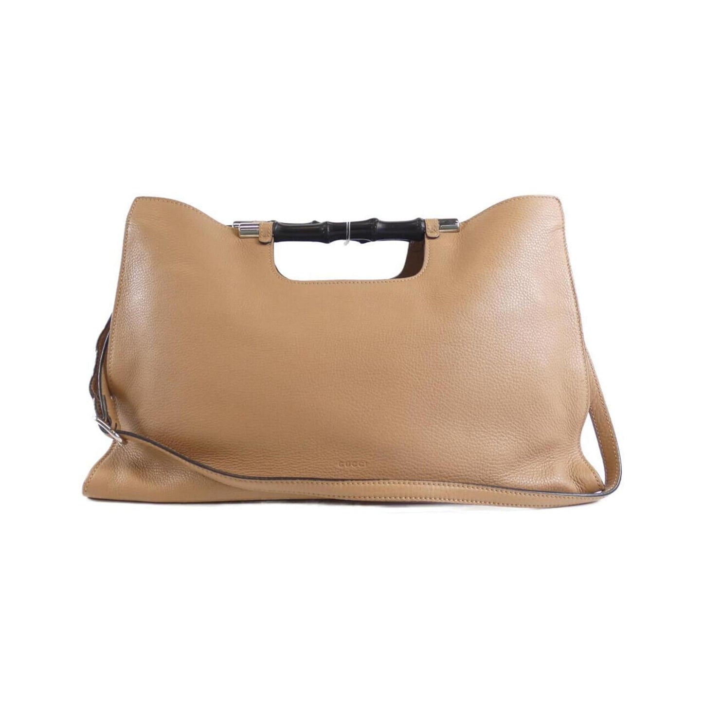 Gucci Beige Leather Handbag ()