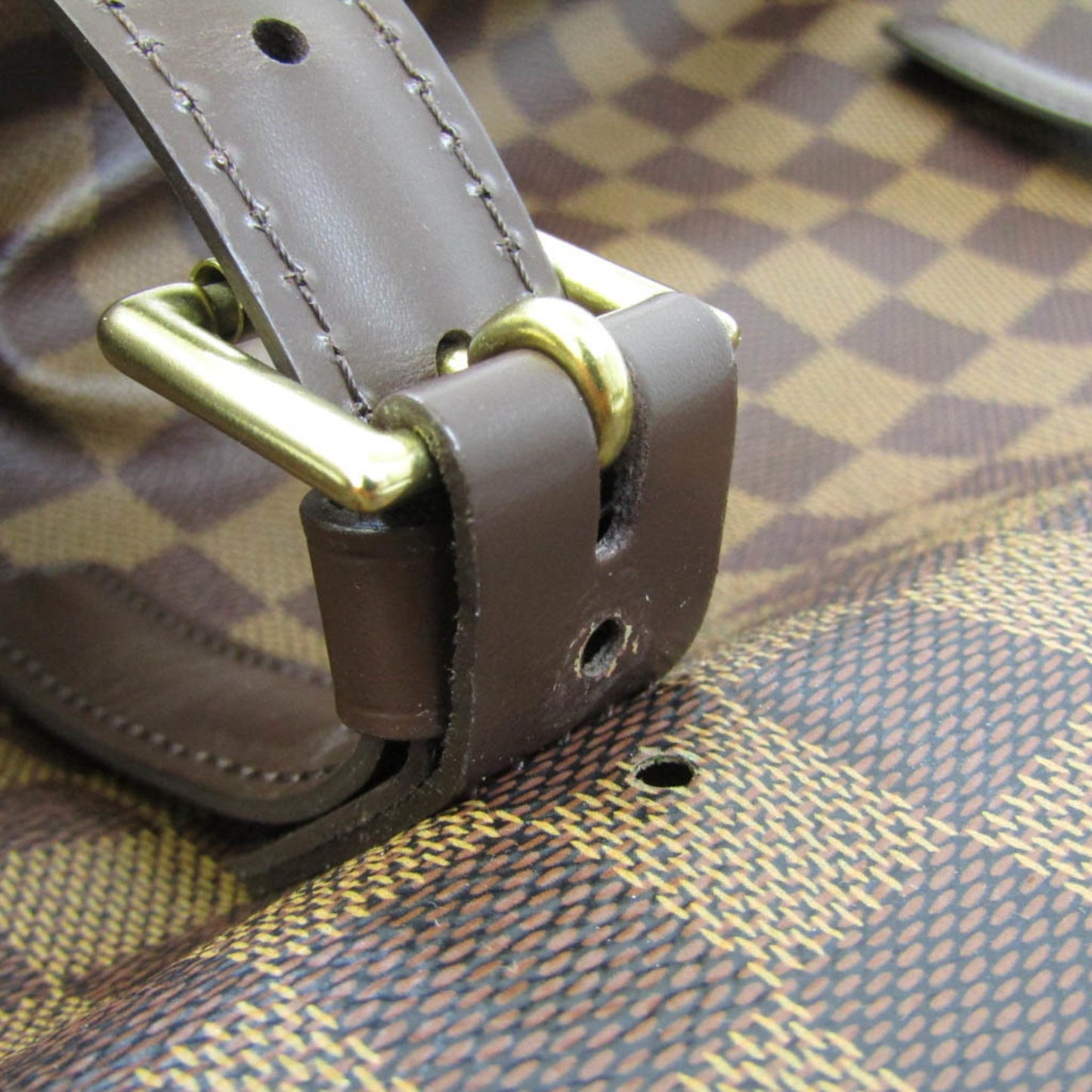 Louis Vuitton Damier Ebene Damier Canvas Shoulder Bag