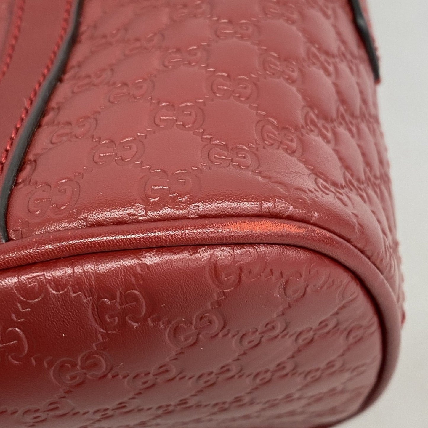 Gucci Red Color Leather Handbag