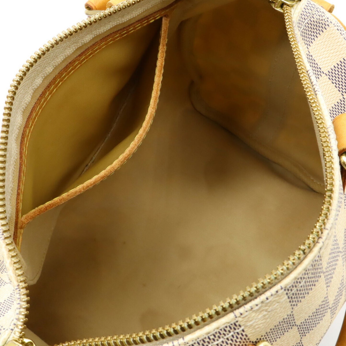 Louis Vuitton Black Damier Azur Boston Bag Handbag Shoulder Bag