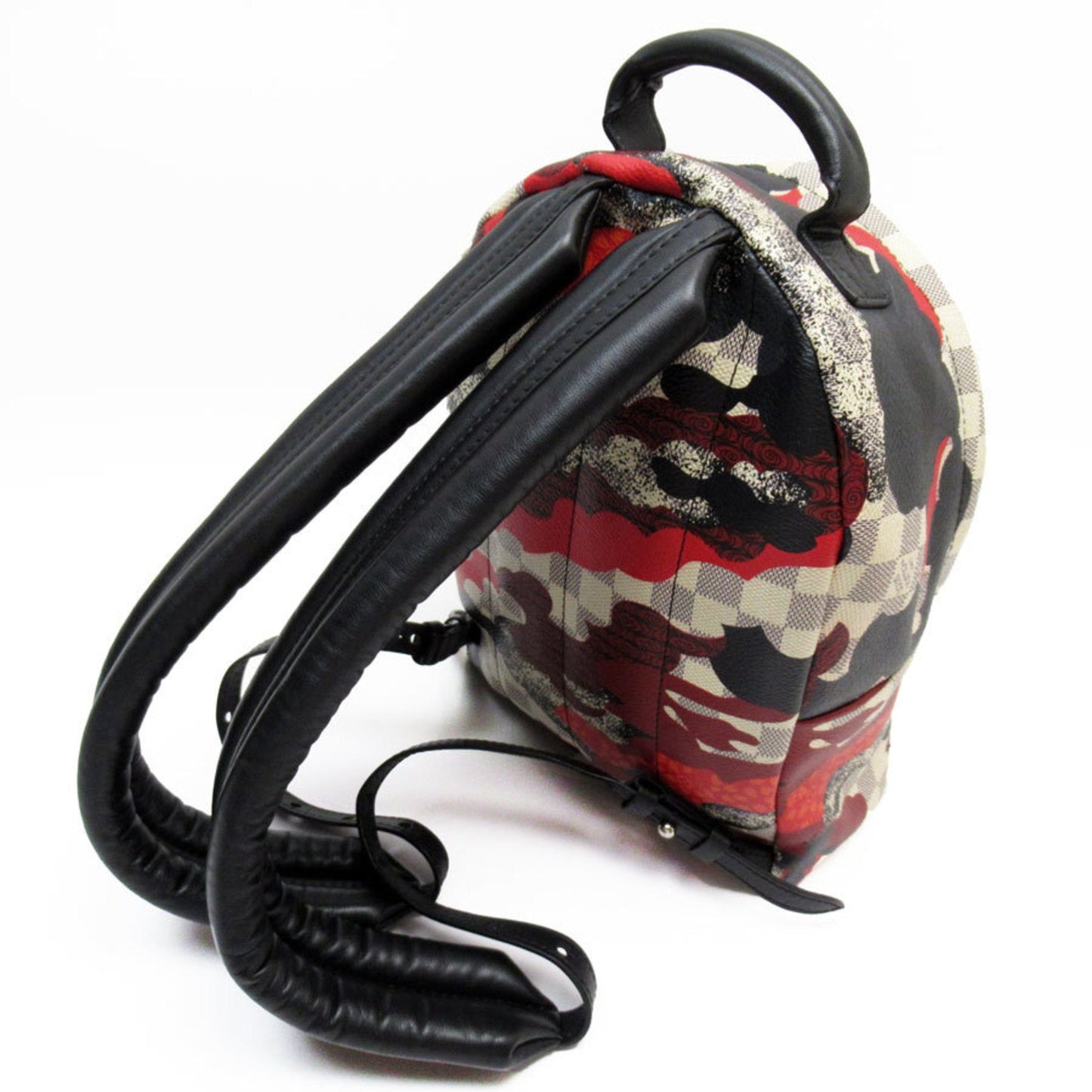 Louis Vuitton Azur Black Red Color Damier Azur Backpack
