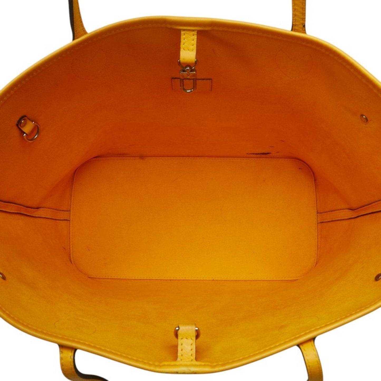 Louis Vuitton Mimosa Yellow Leather Shoulder Bag Tote Bag