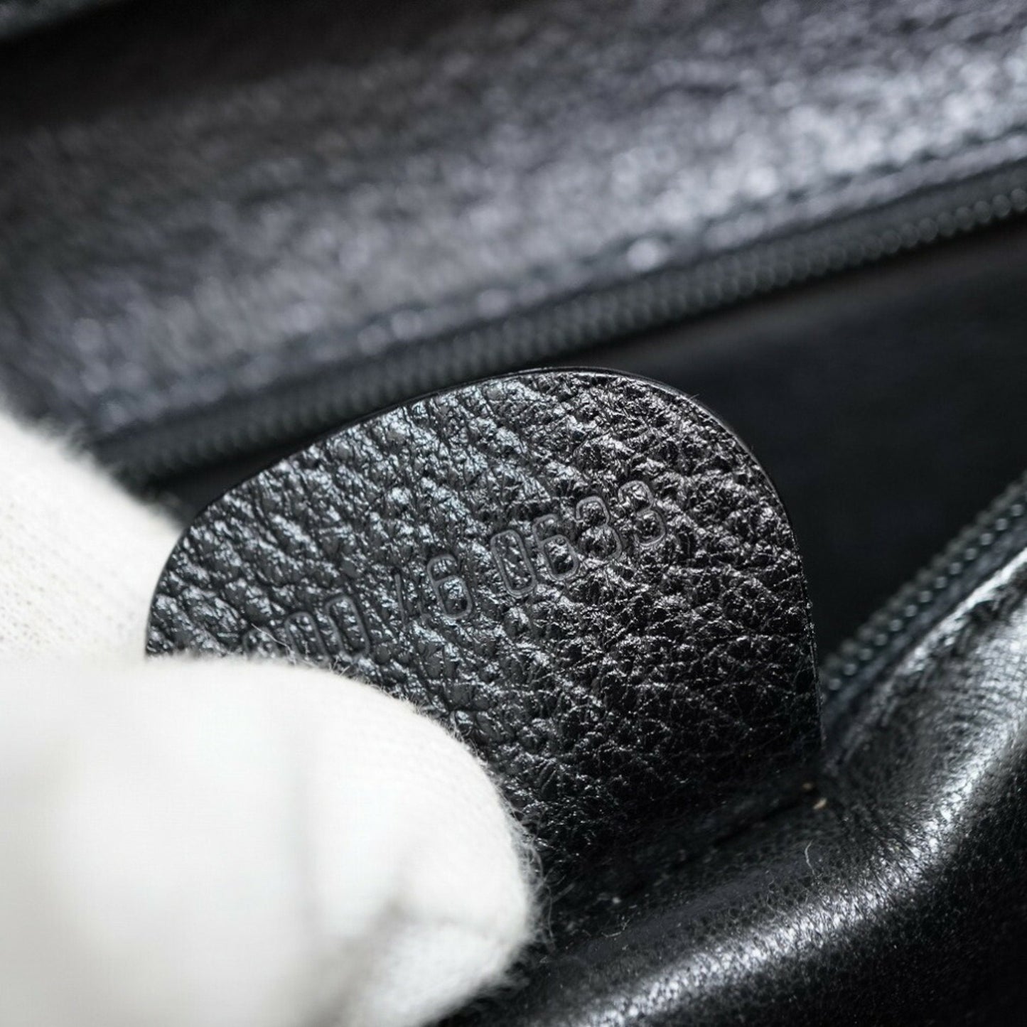 Gucci Black Leather Handbag