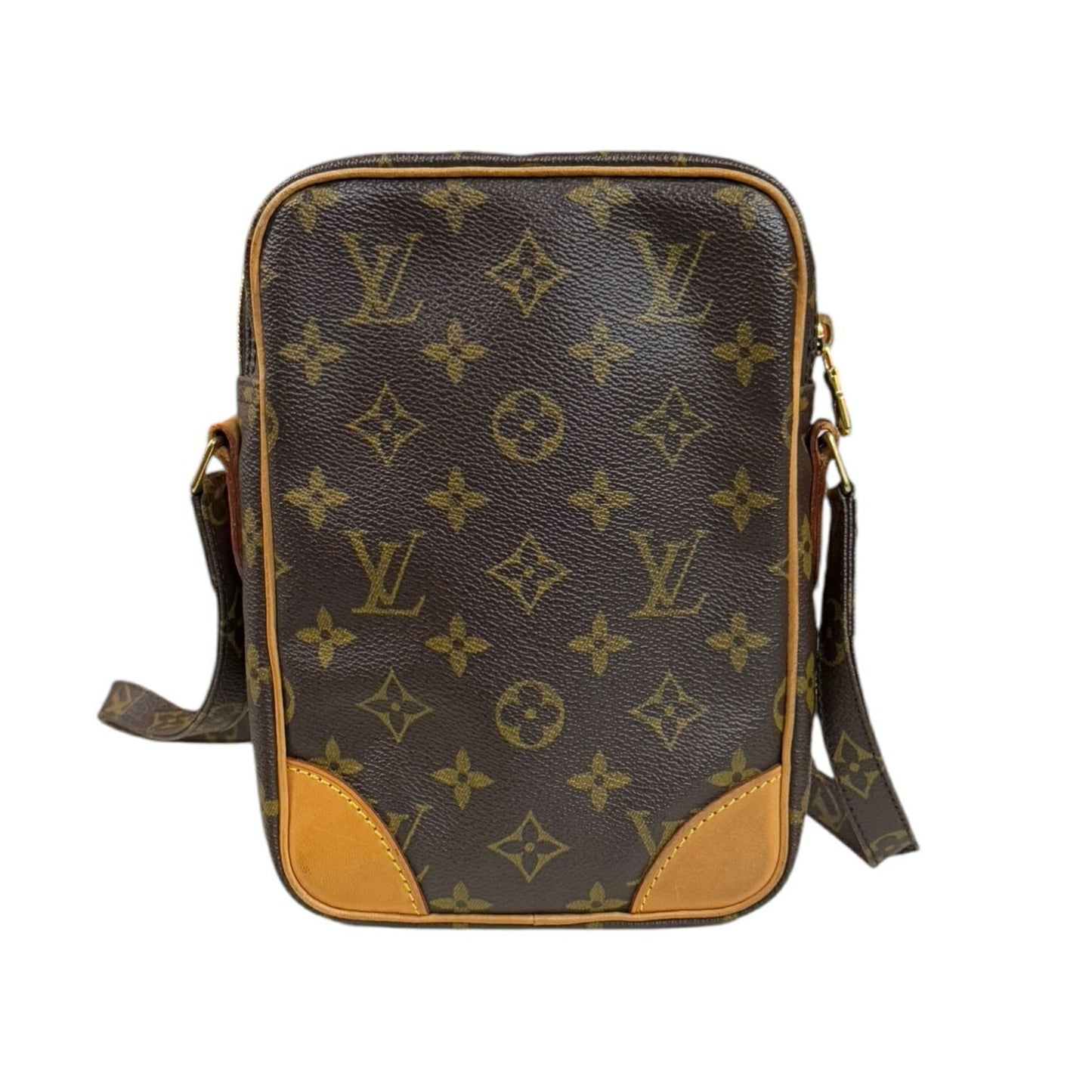 Louis Vuitton Brown Monogram Canvas Shoulder Bag