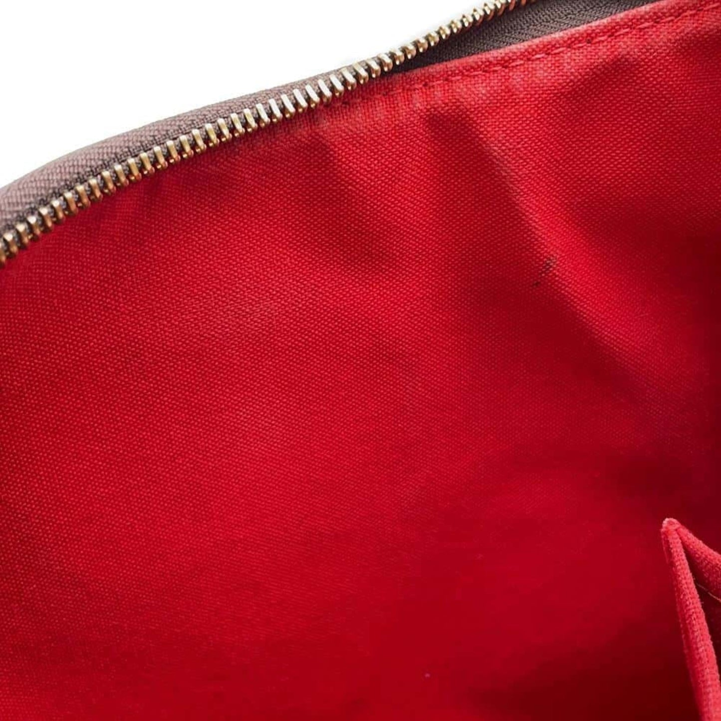 Louis Vuitton Red Color Damier Canvas Shoulder Bag