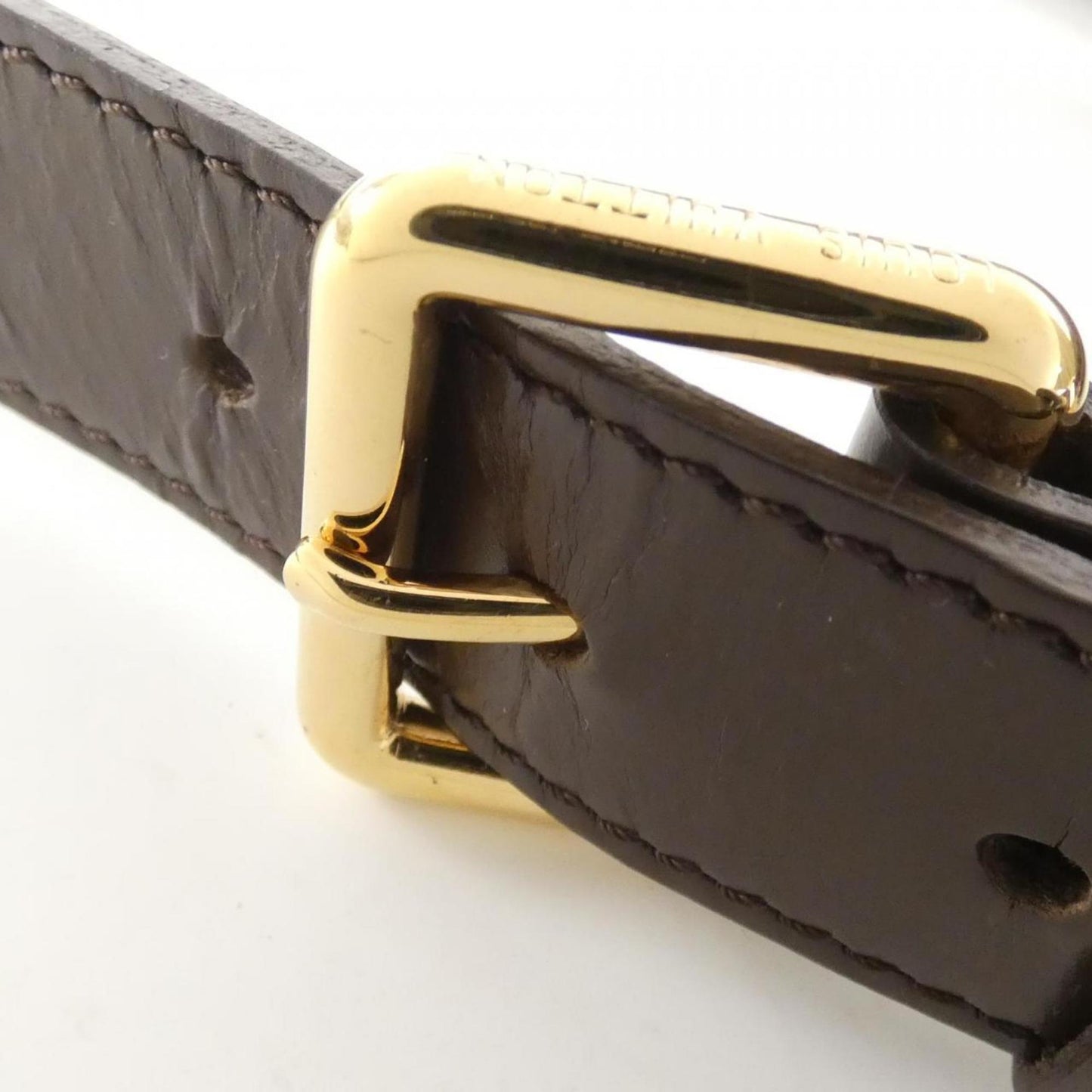 Louis Vuitton Brown Ebene Coated Canvas Shoulder Bag
