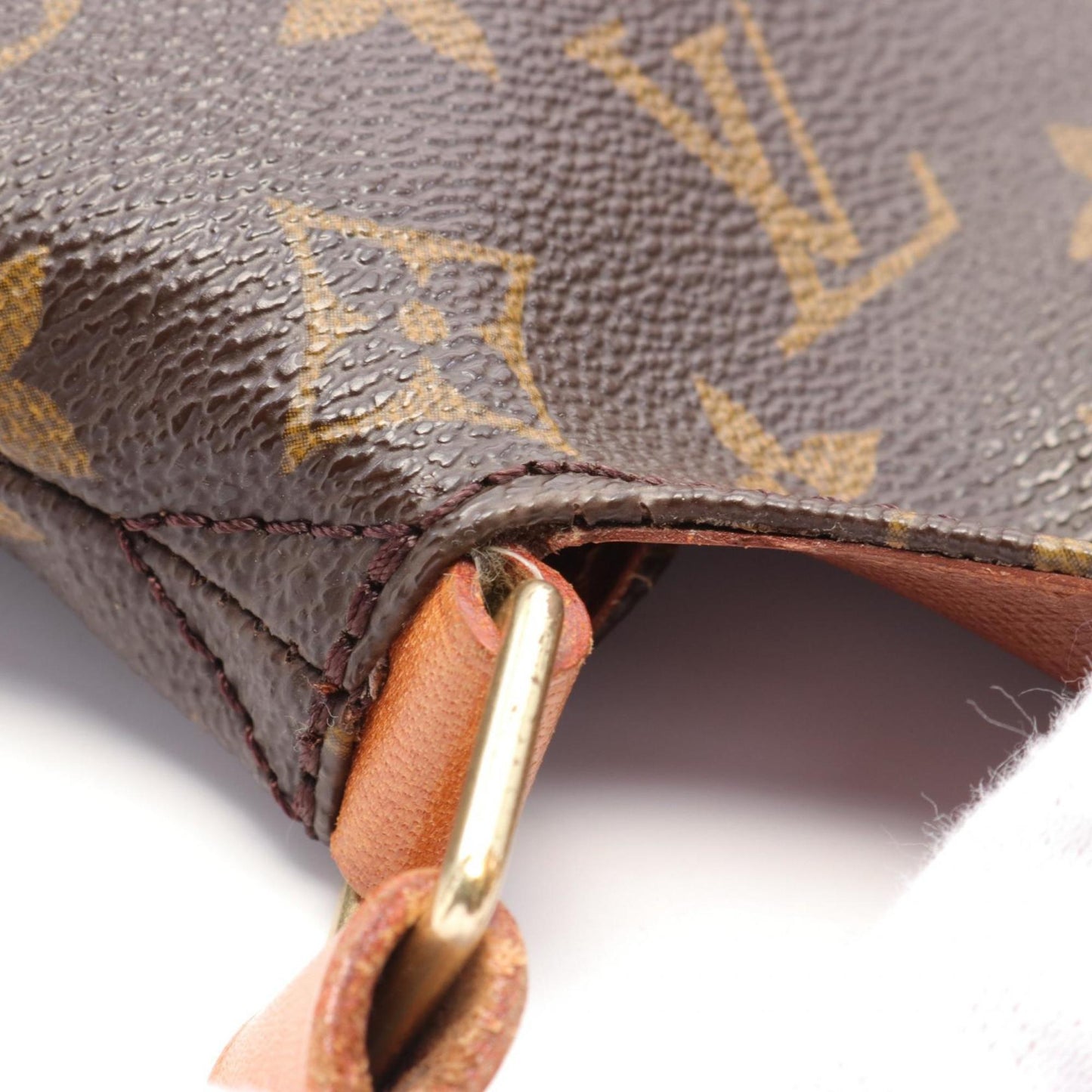 Louis Vuitton Brown Monogram Coated Canvas Shoulder Bag