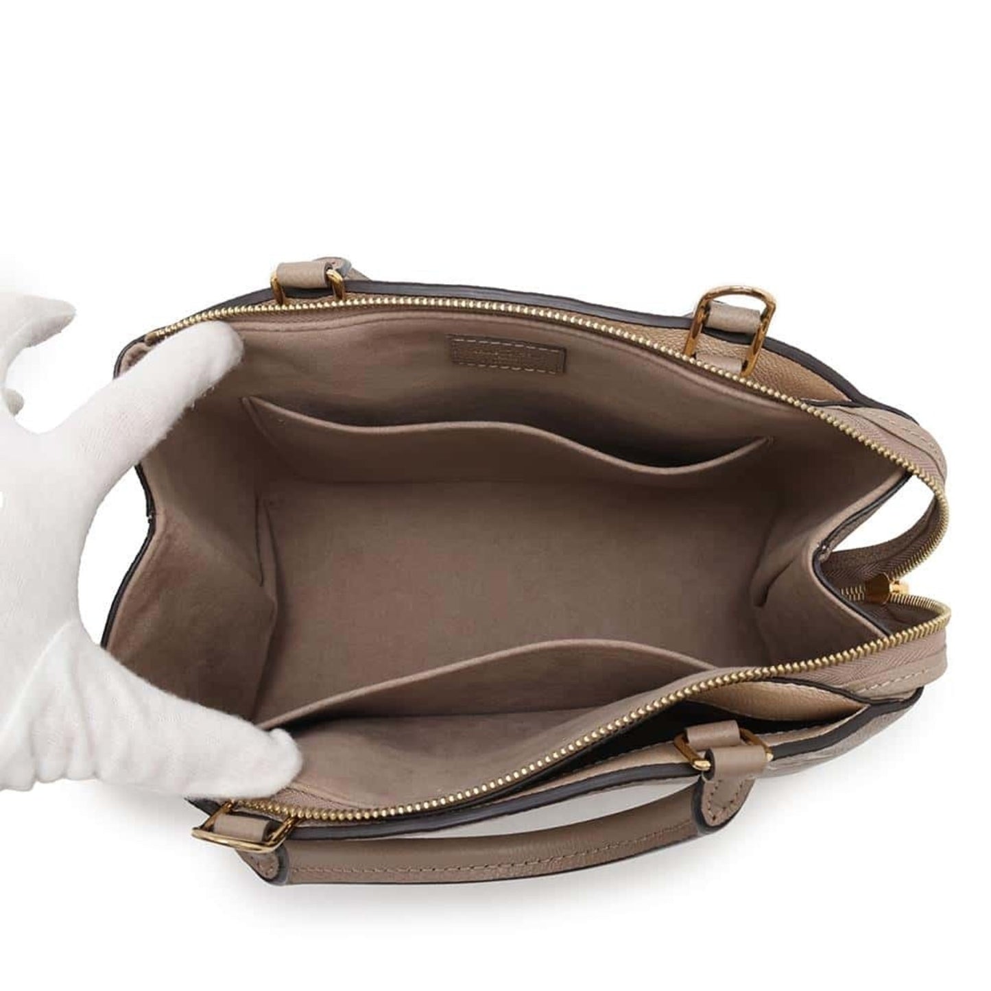 Louis Vuitton Tourterelle Monogram Empreinte Handbag Shoulder Bag