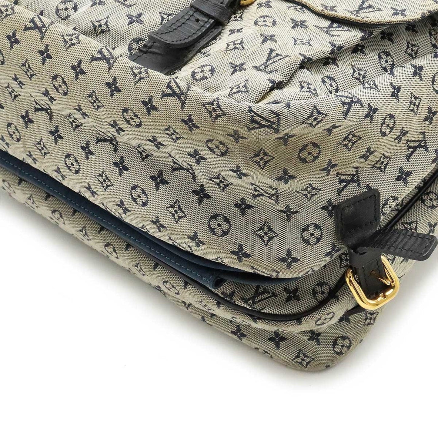 Louis Vuitton Blue Monogram Canvas Shoulder Bag