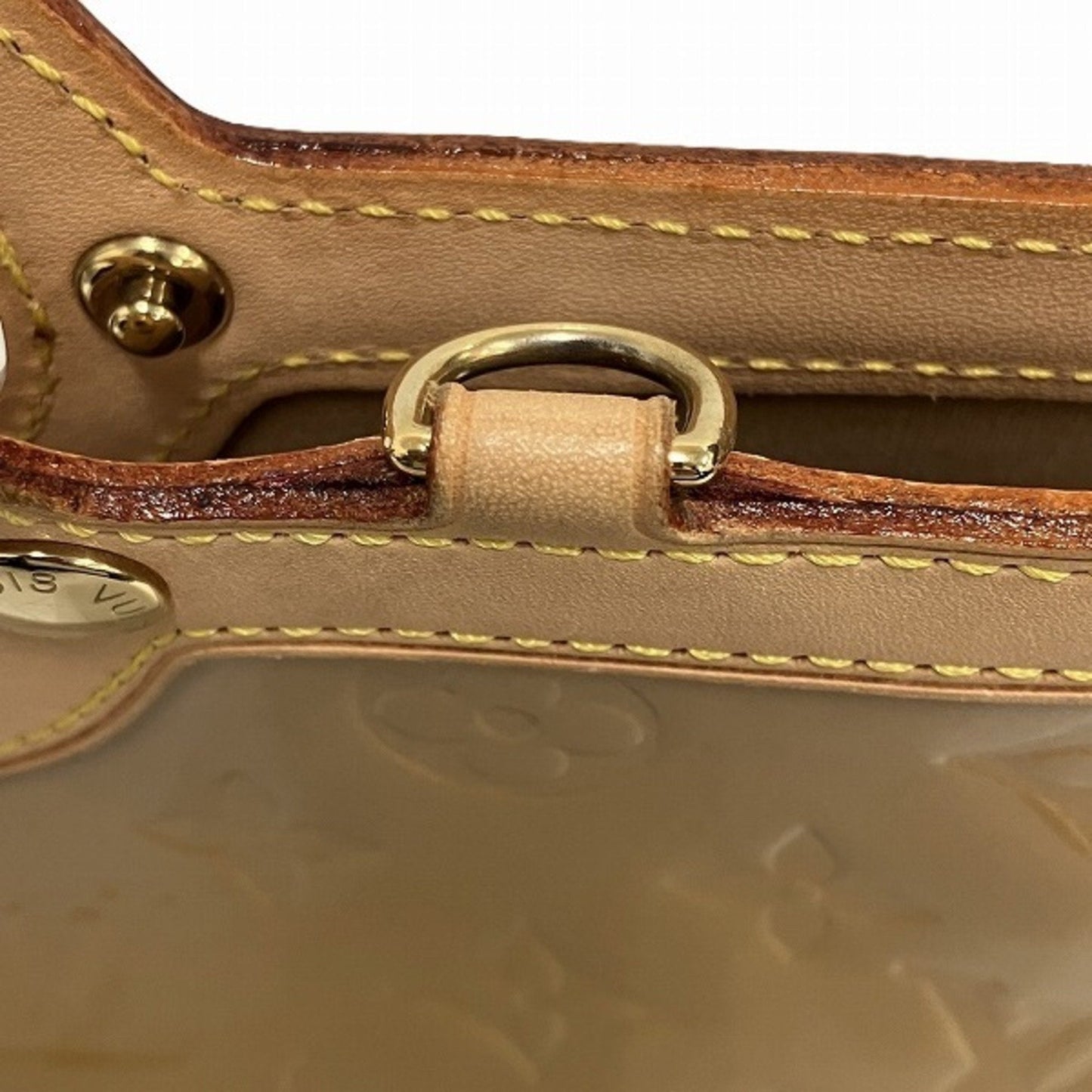 Louis Vuitton Beige Noisette Leather Handbag Shoulder Bag