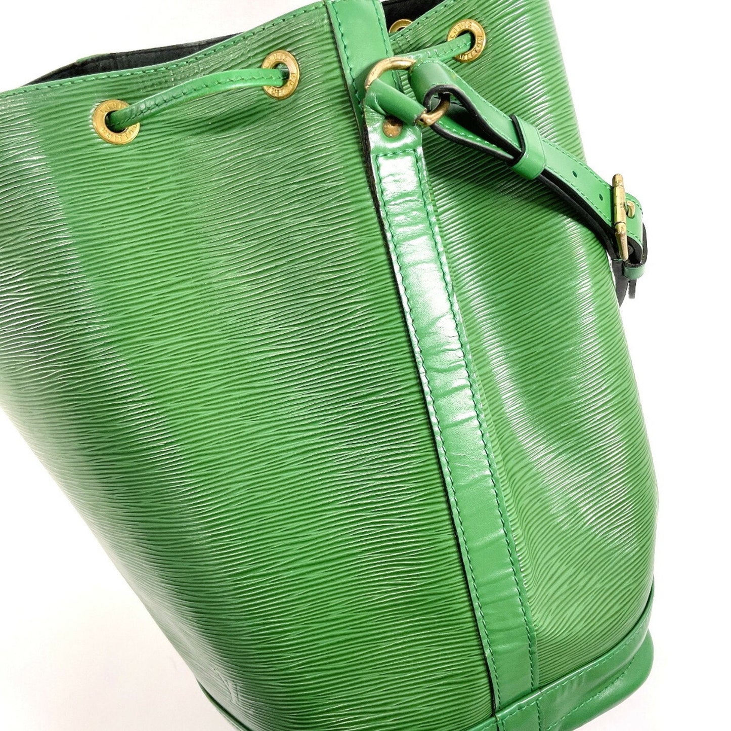 Louis Vuitton Borneo Green Green Epi Leather Shoulder Bag