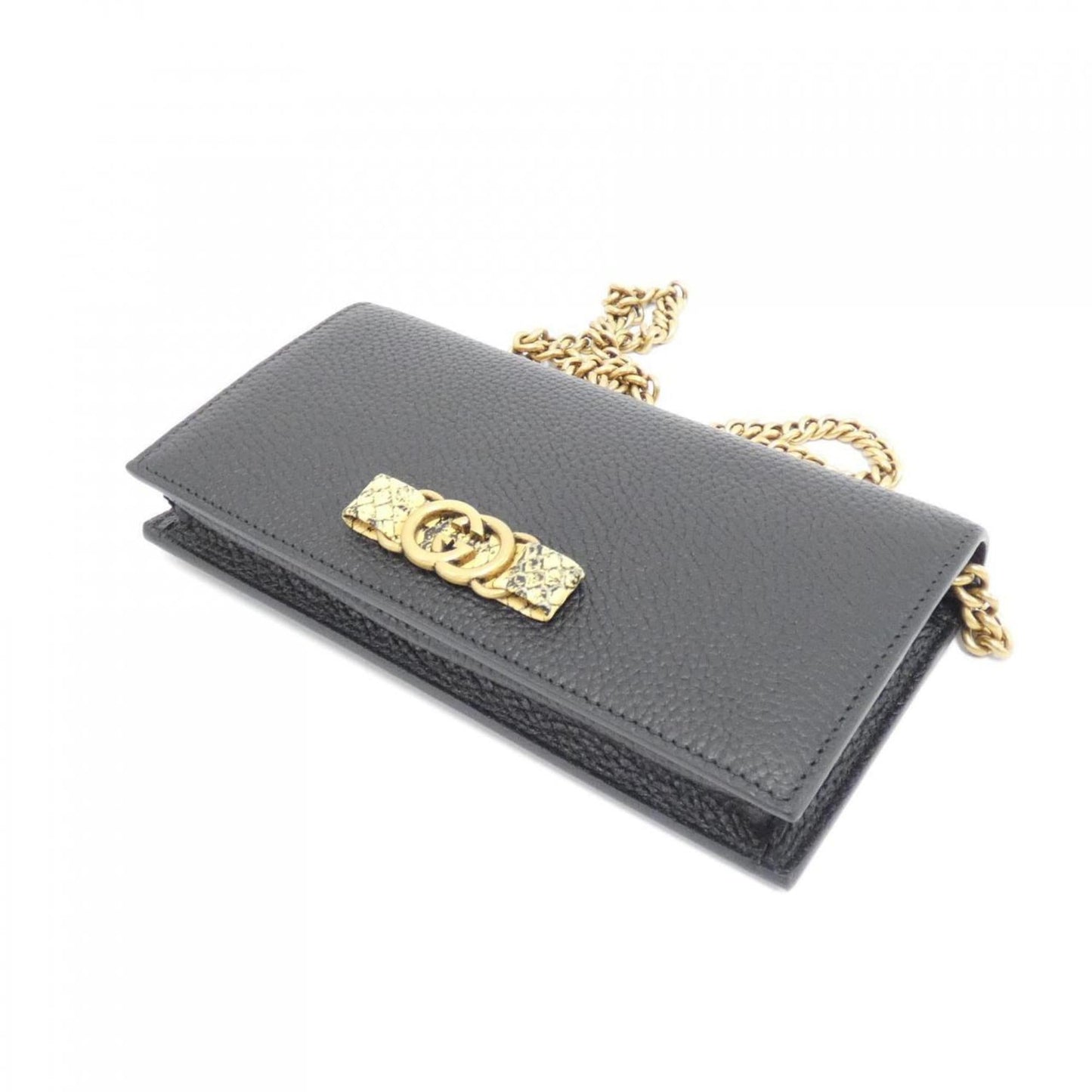 Gucci Black Leather Shoulder Bag