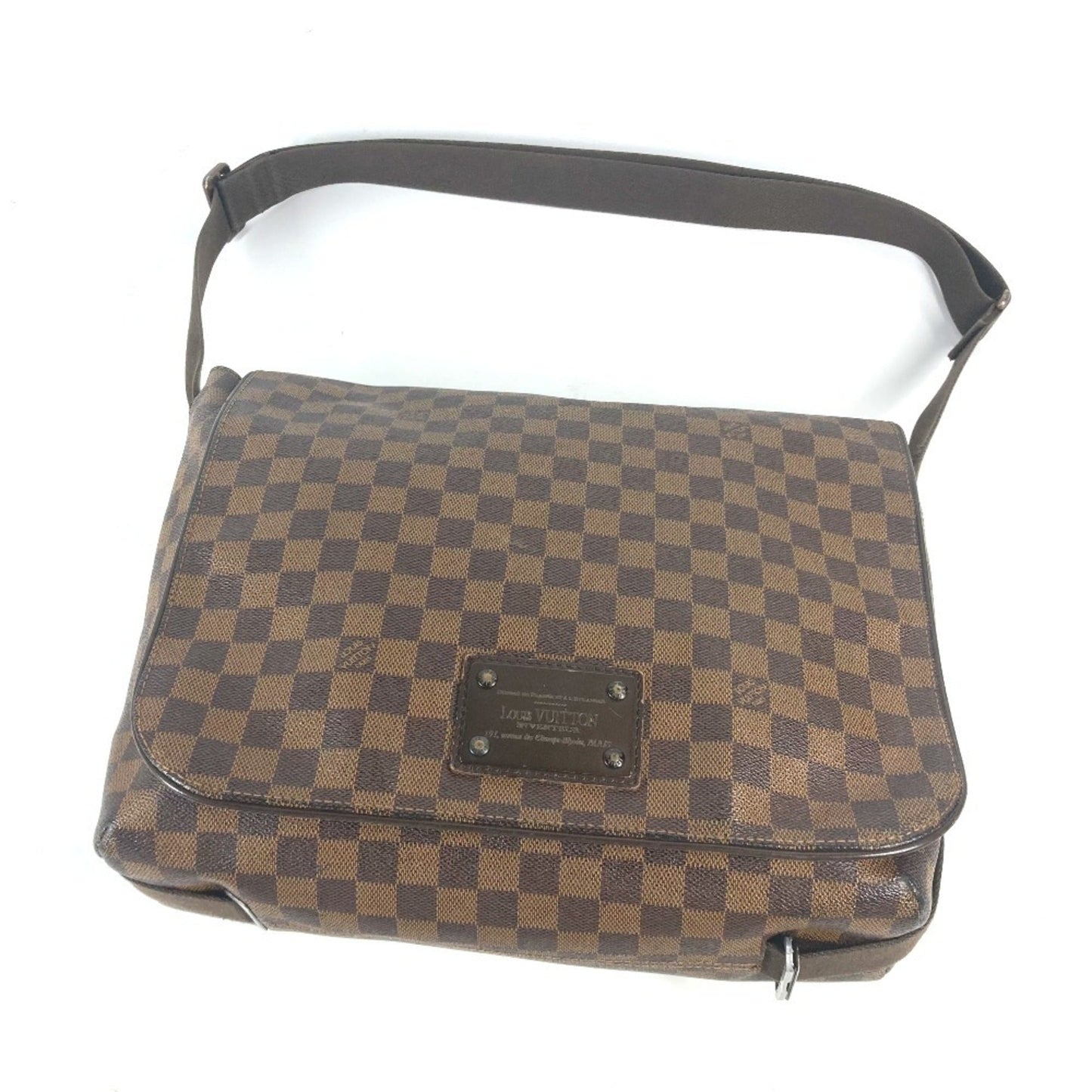 Louis Vuitton Brown Ebene Damier Canvas Messenger Bag Shoulder Bag