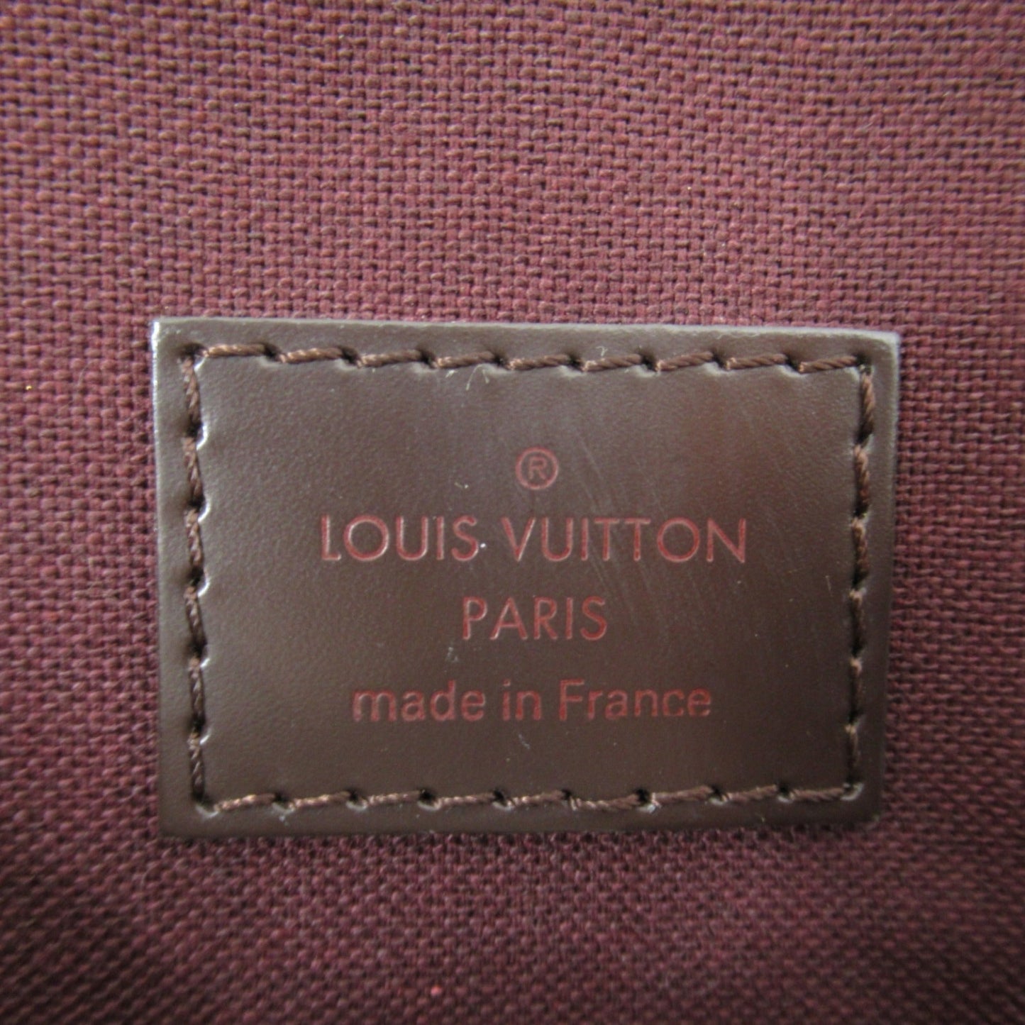 Louis Vuitton Brown Coated Canvas Damier Azur Pvc Shoulder Bag