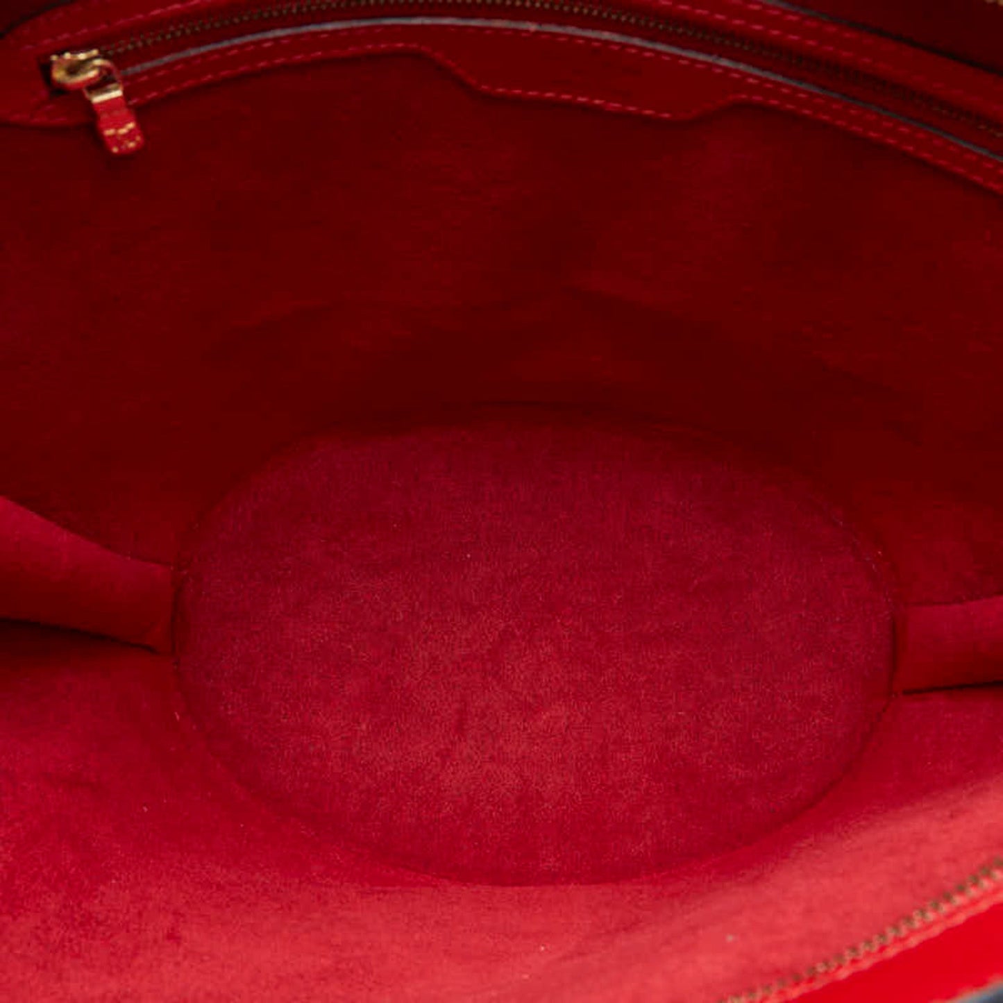 Louis Vuitton Castilian Red Leather Shoulder Bag Tote Bag