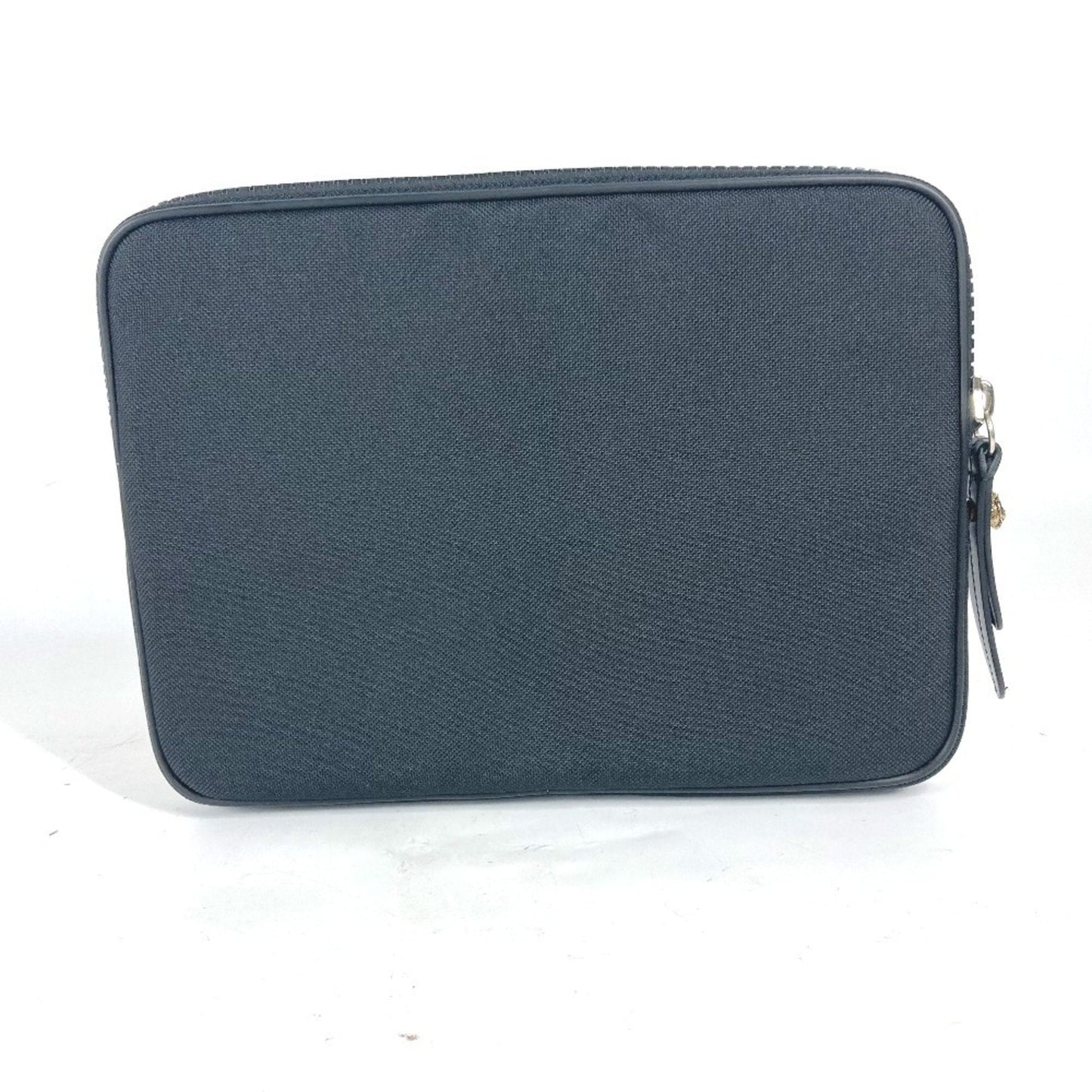 Gucci Black Multi-Color Nylon Clutch Bag Pouch