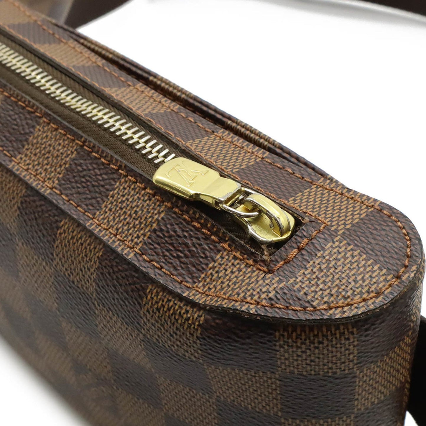 Louis Vuitton Brown Damier Canvas Damier Canvas Shoulder Bag Sling Bag