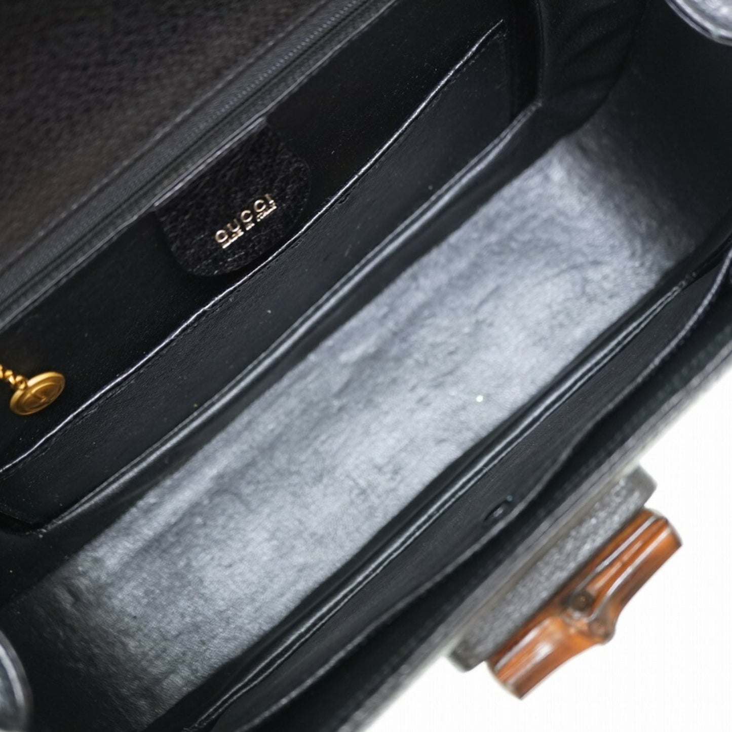 Gucci Gold Leather Handbag