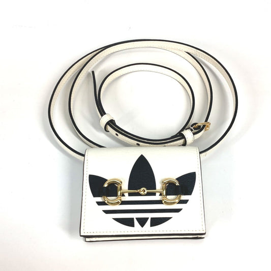 Gucci White Leather Wallet (Bi-Fold) ()