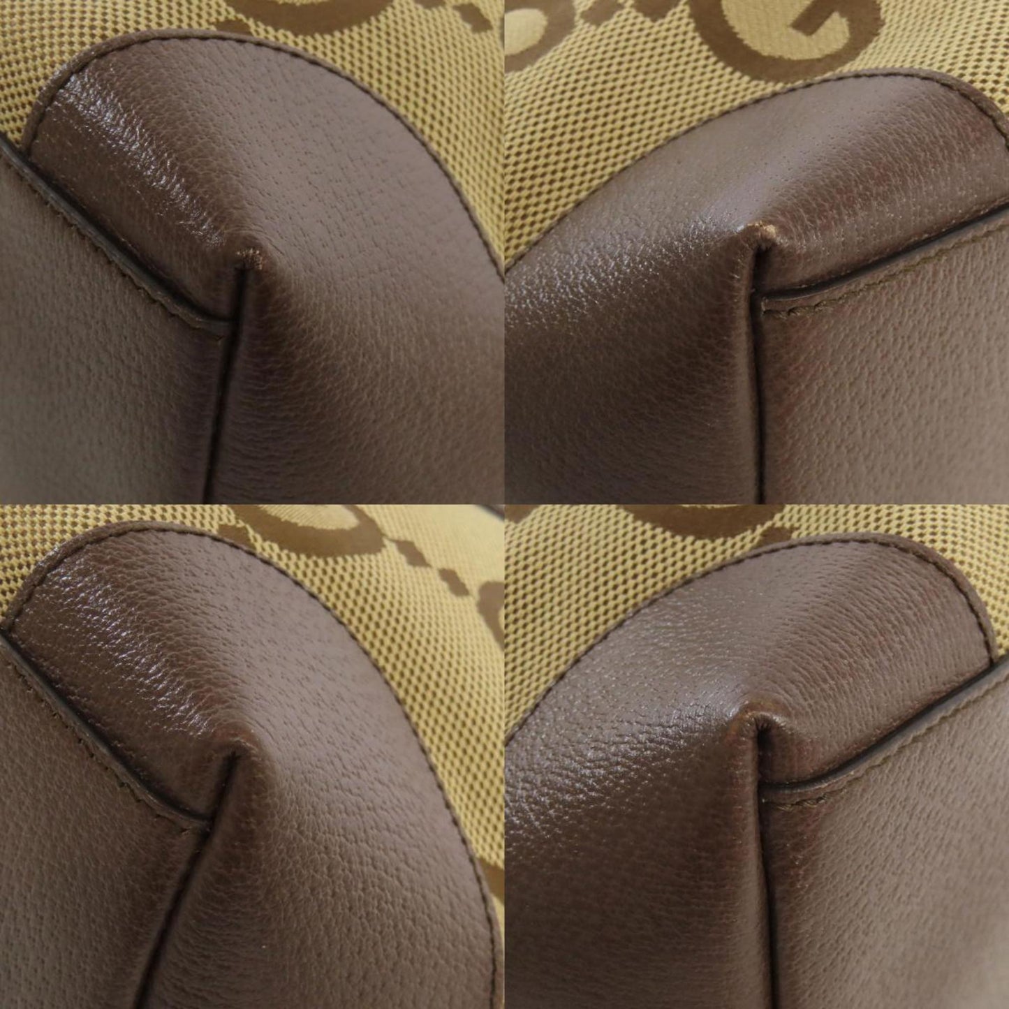 Gucci Brown Canvas Tote Bag