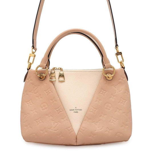 Louis Vuitton Monogram Impression Beige Rose Monogram Monogram Empreinte Handbag Shoulder Bag ()