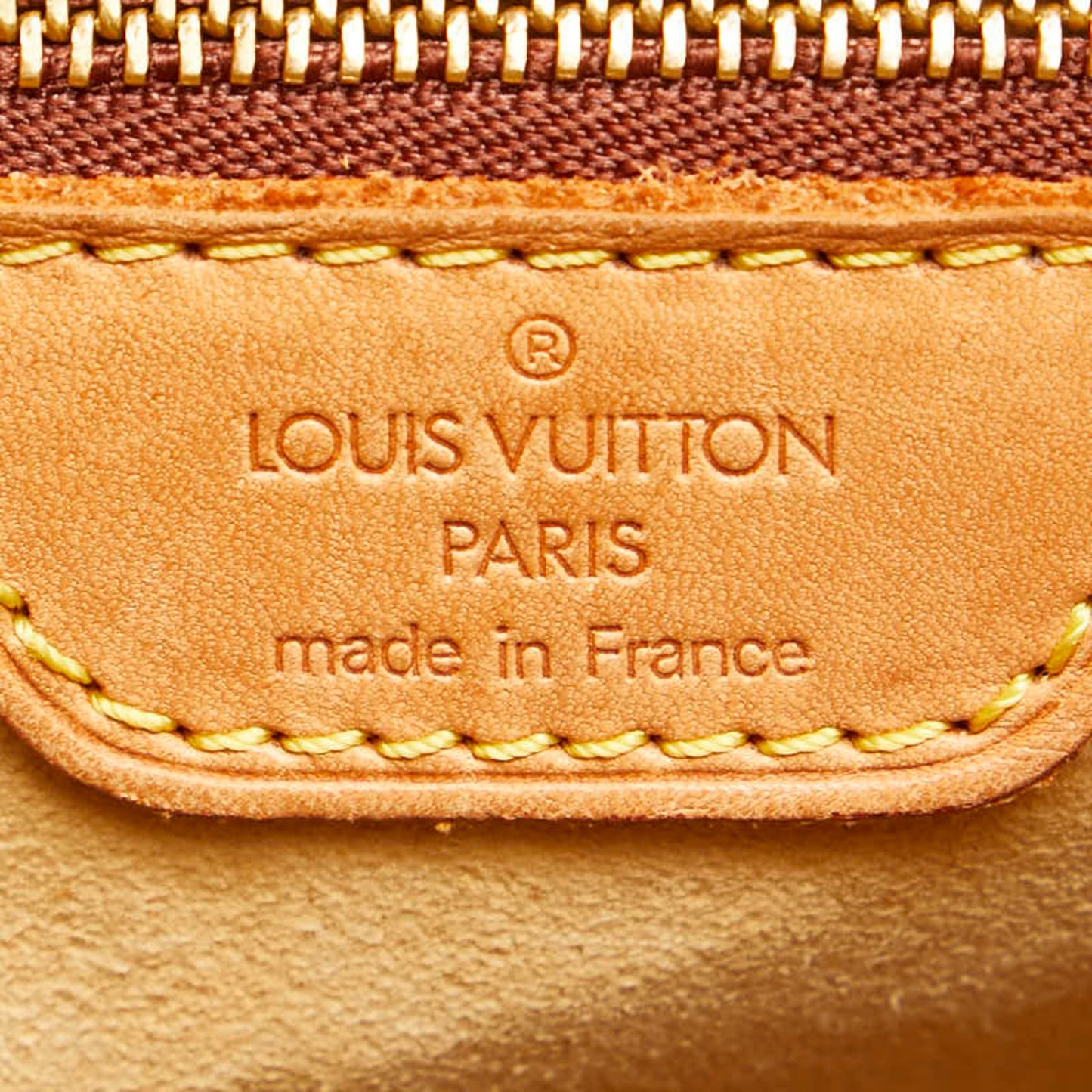 Louis Vuitton Brown Pvc Leather Shoulder Bag