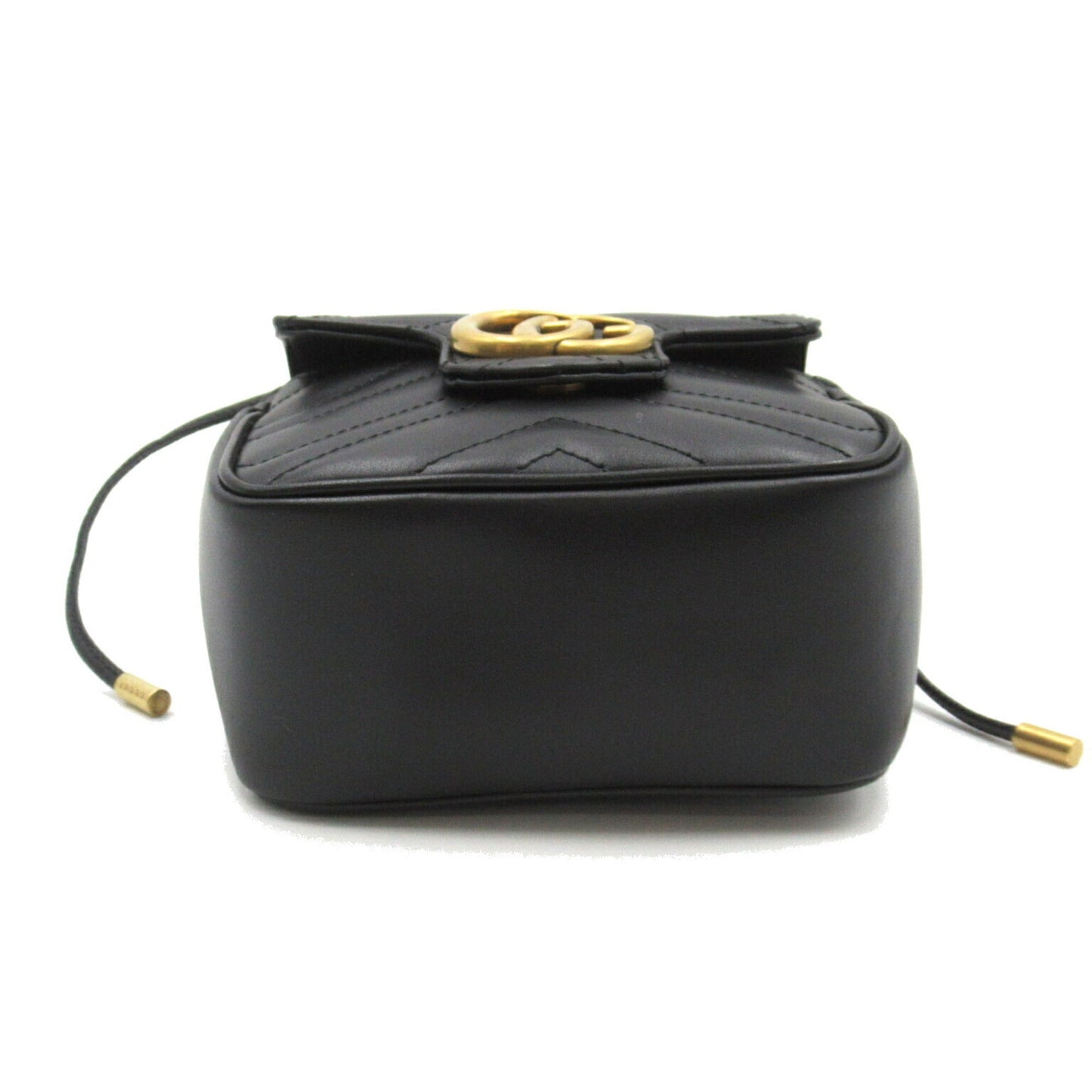 Gucci Black Leather Shoulder Bag