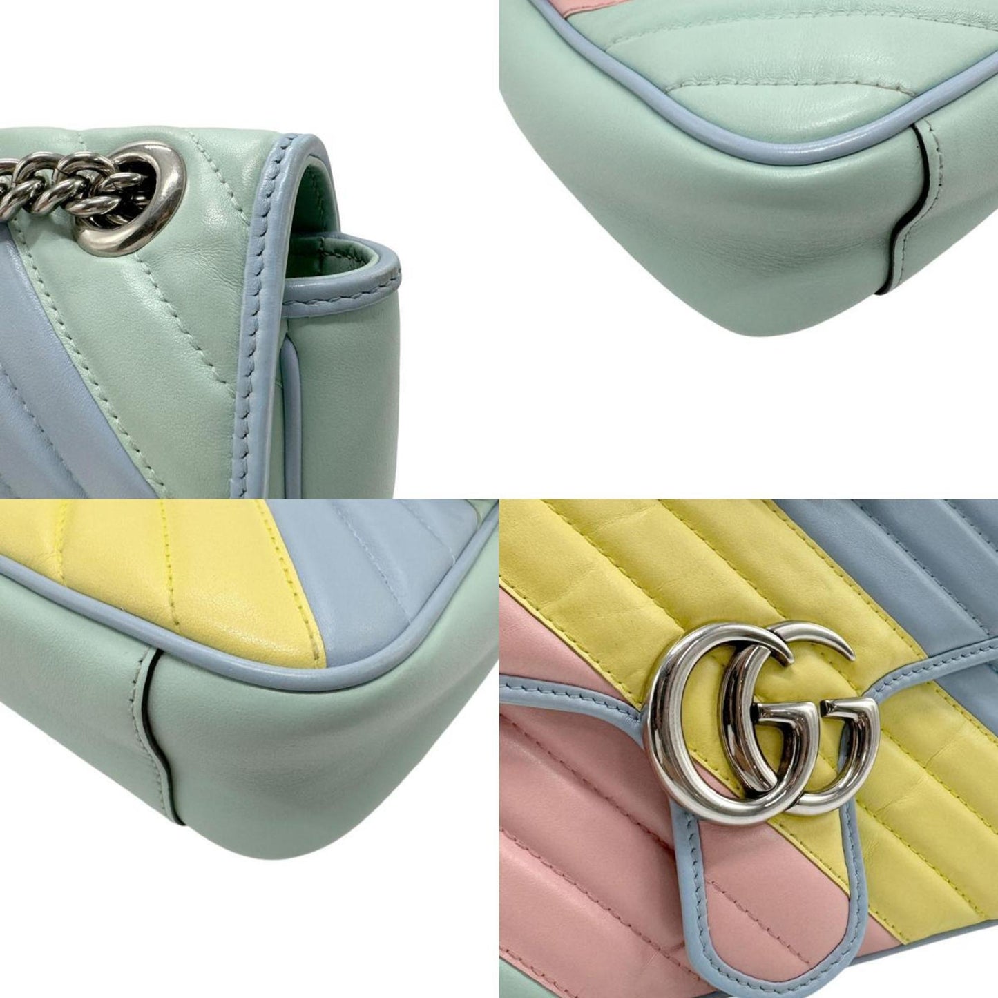 Gucci Multi-Color Leather Shoulder Bag